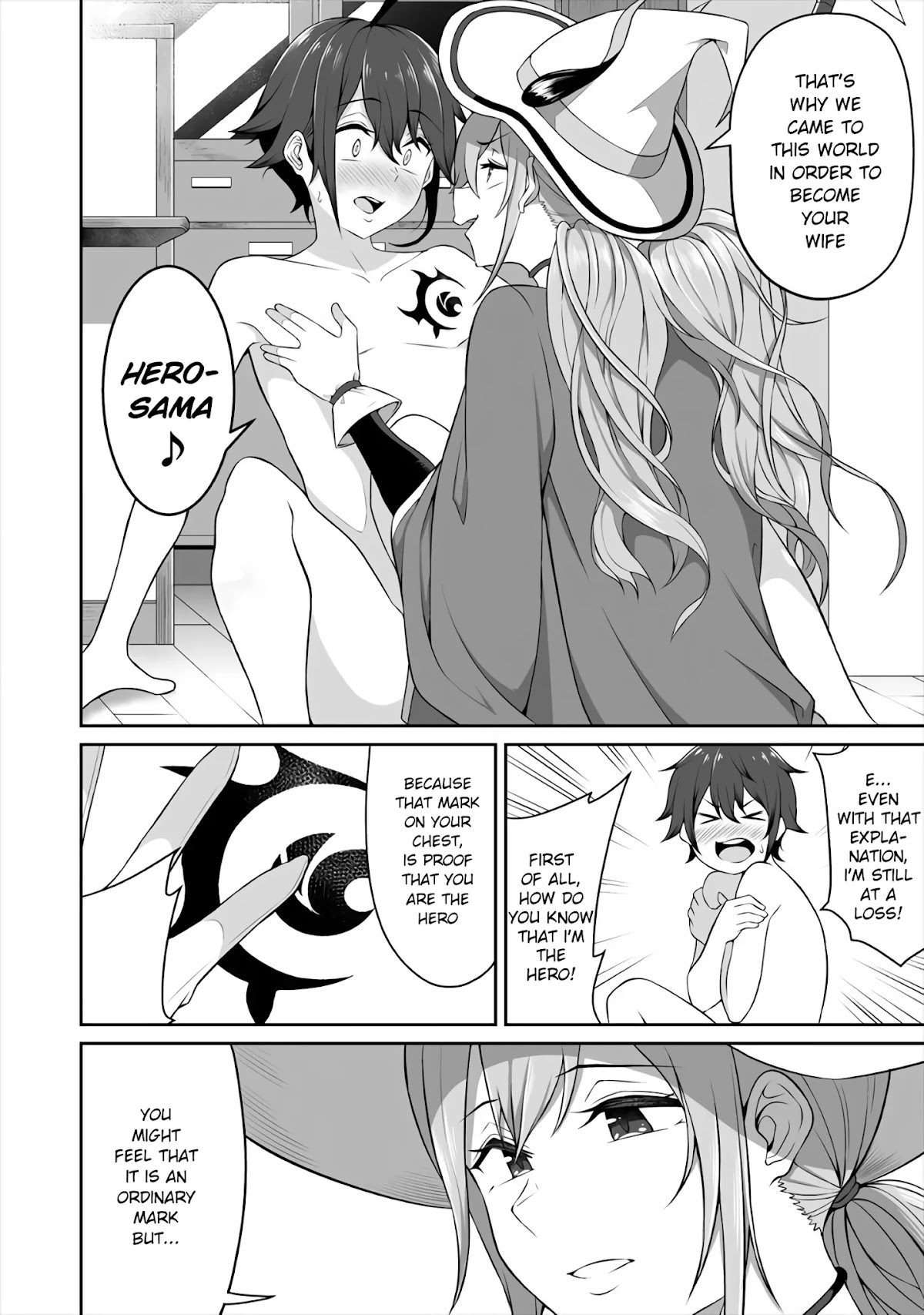 Douyara Boku no Hanayome wa Onna Kishidan na you de. Chapter 2 page 6 - Chapter 2: Female knight's temptation