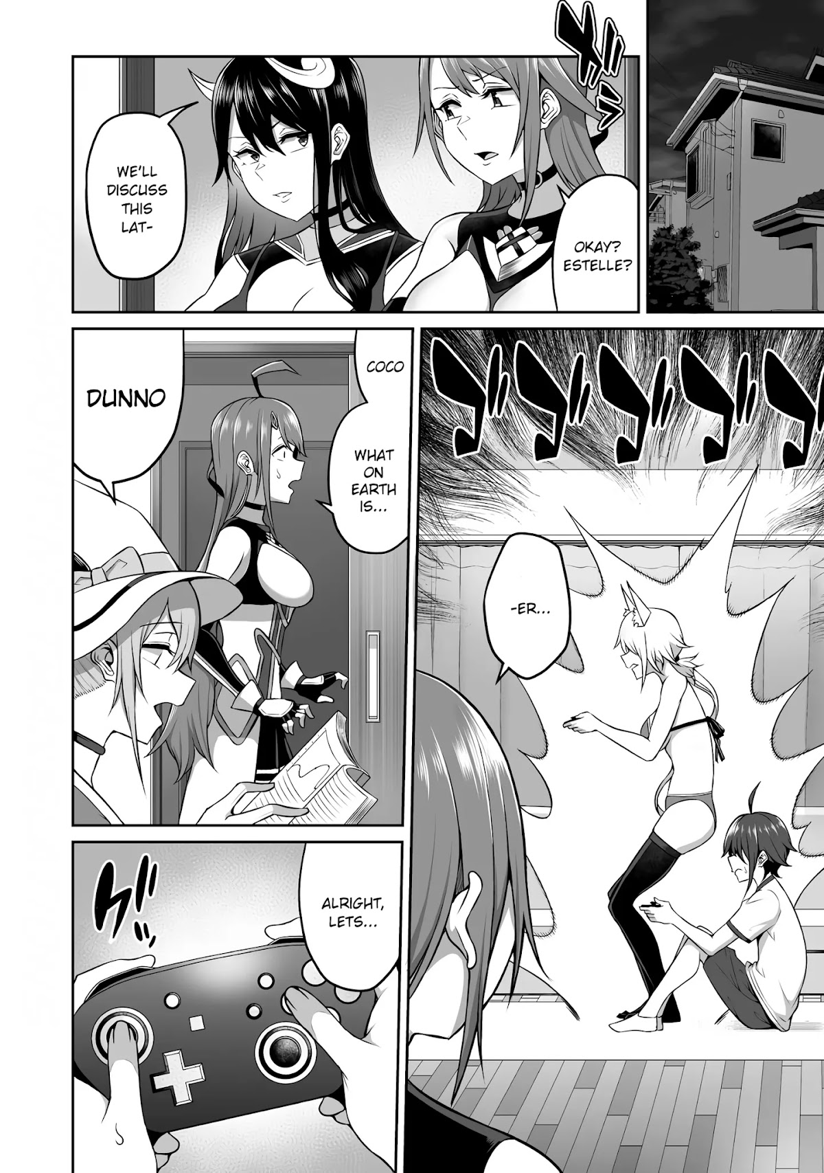 Douyara Boku no Hanayome wa Onna Kishidan na you de. Chapter 3 page 12 - Chapter 3: Female knight, stripping in a game!
