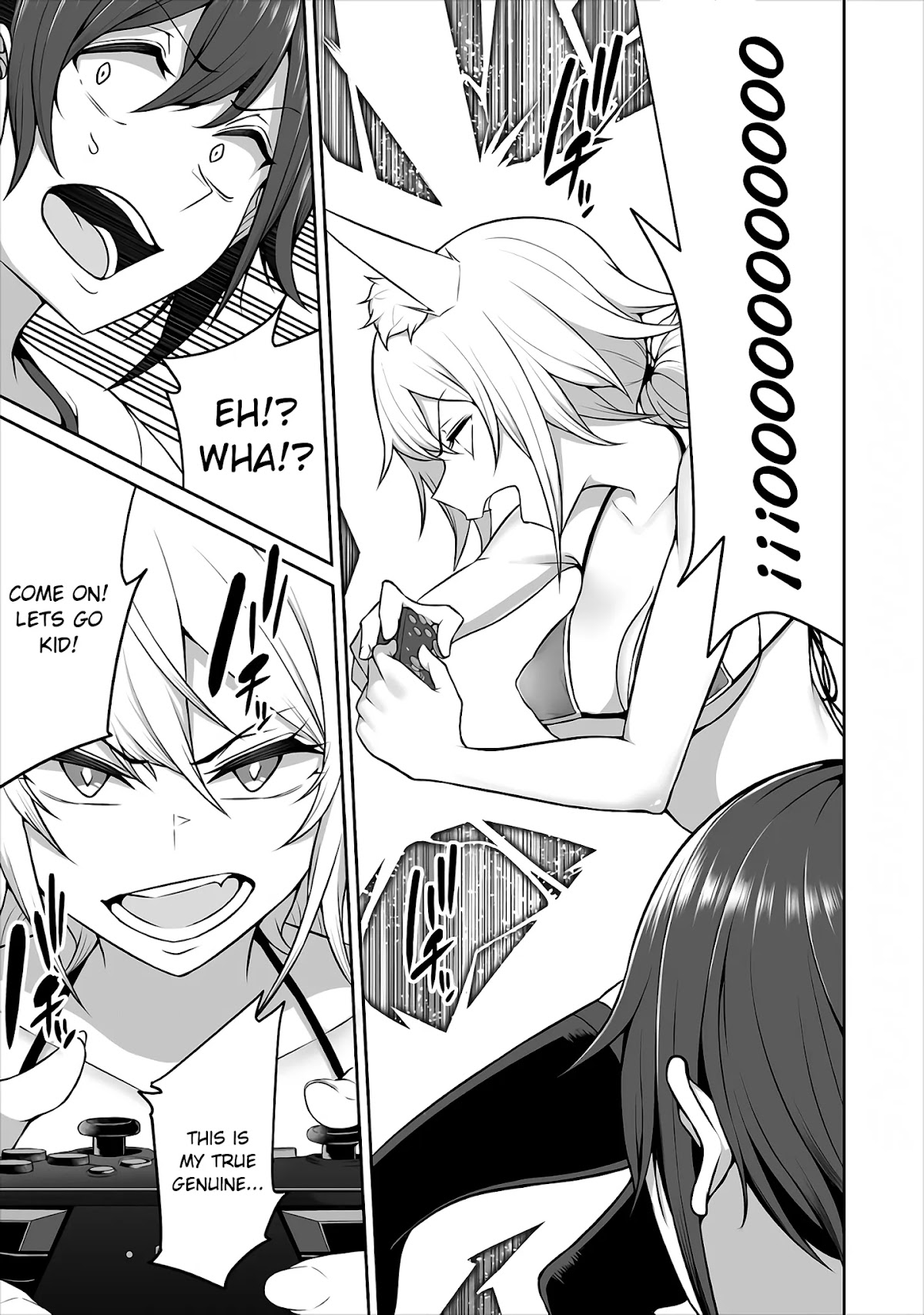 Douyara Boku no Hanayome wa Onna Kishidan na you de. Chapter 3 page 15 - Chapter 3: Female knight, stripping in a game!