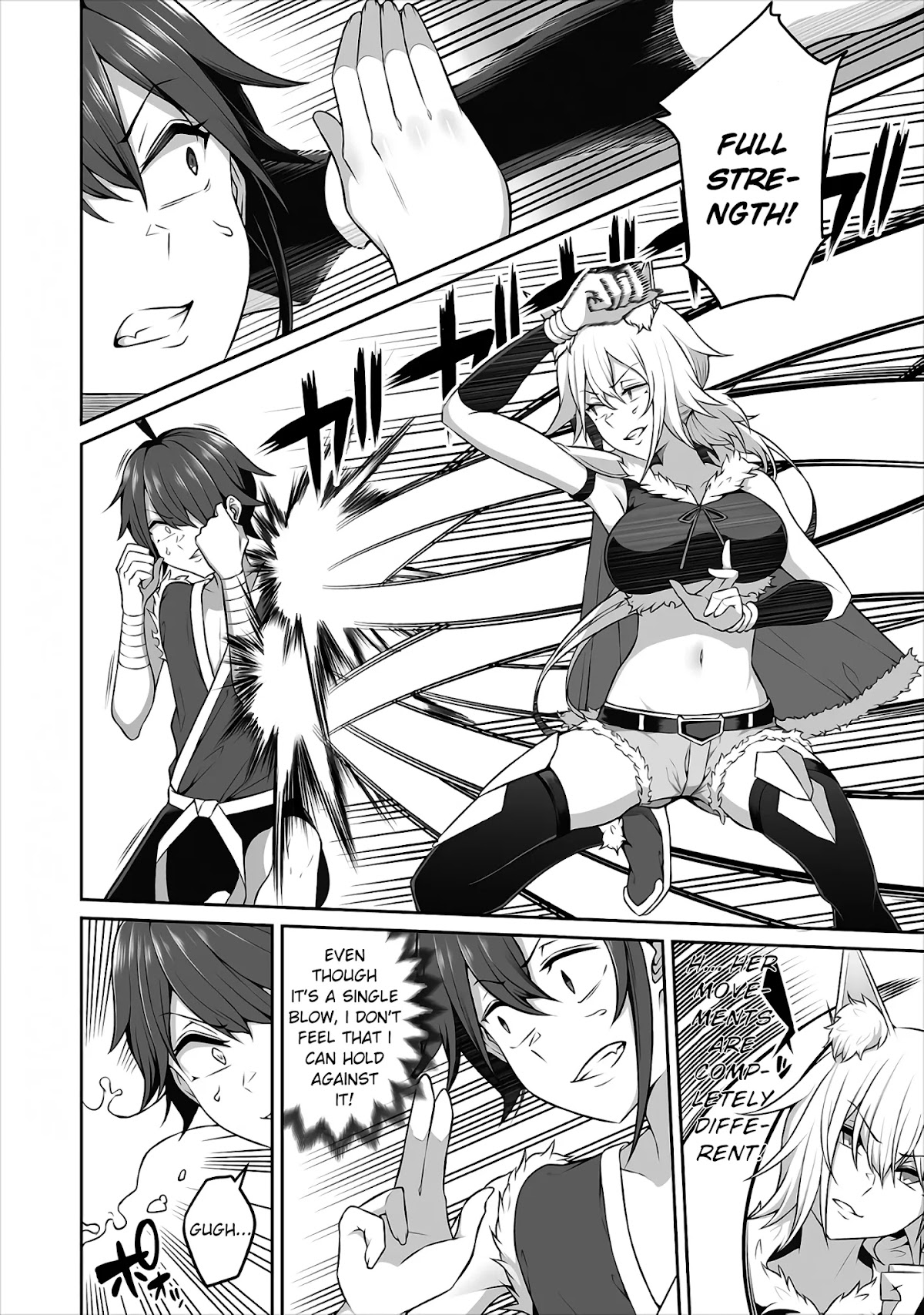 Douyara Boku no Hanayome wa Onna Kishidan na you de. Chapter 3 page 16 - Chapter 3: Female knight, stripping in a game!