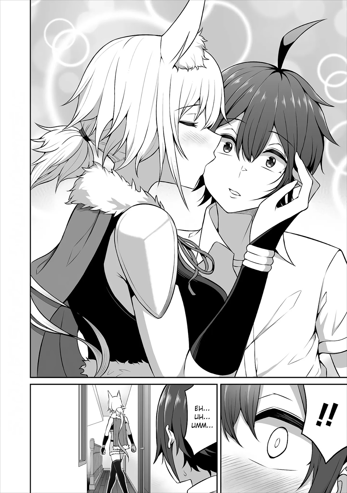 Douyara Boku no Hanayome wa Onna Kishidan na you de. Chapter 3 page 24 - Chapter 3: Female knight, stripping in a game!