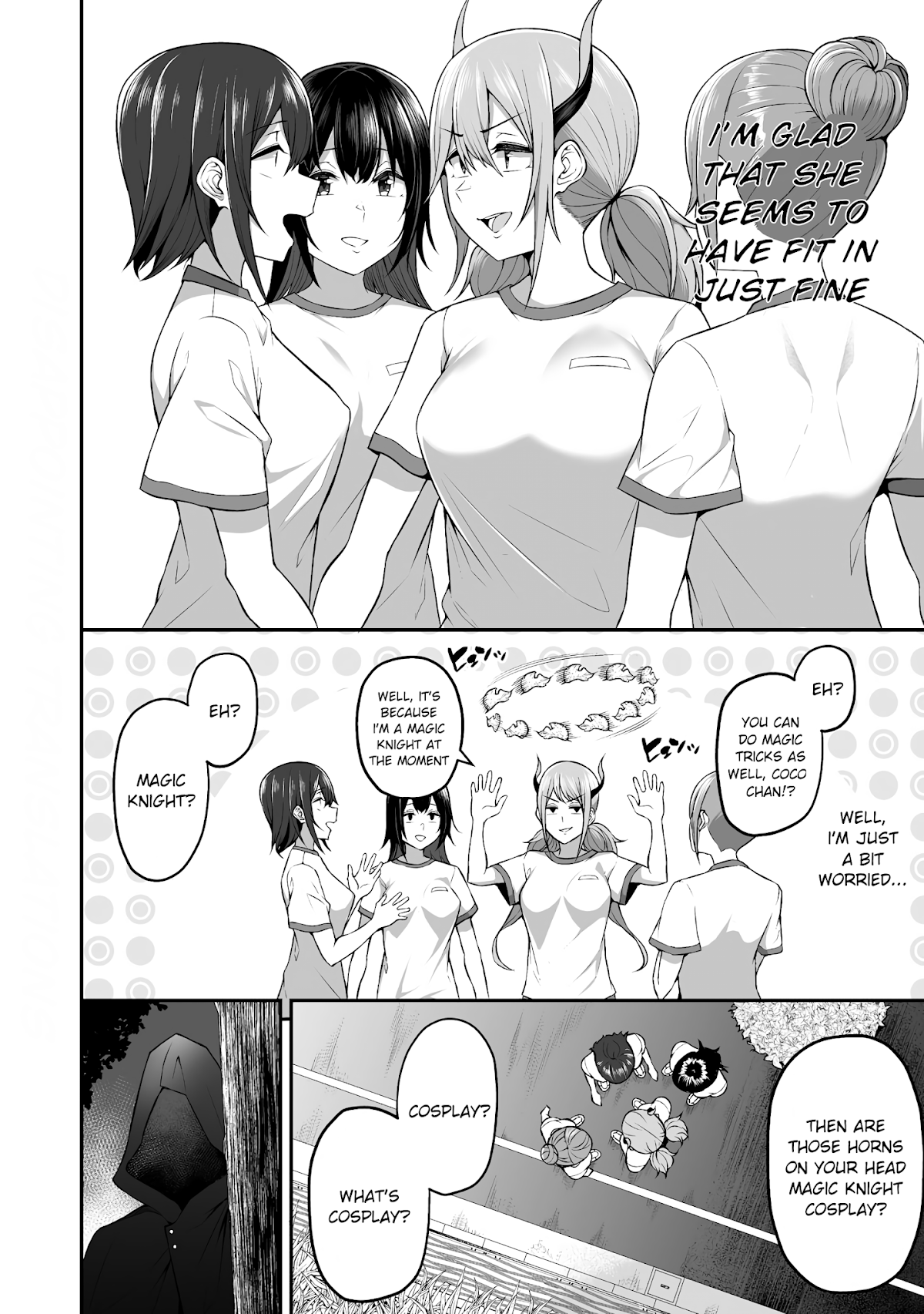 Douyara Boku no Hanayome wa Onna Kishidan na you de. Chapter 4 page 14 - Chapter 4: Female knight, being shameless at school!