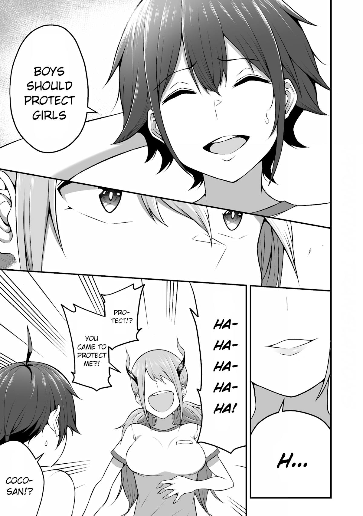 Douyara Boku no Hanayome wa Onna Kishidan na you de. Chapter 4 page 21 - Chapter 4: Female knight, being shameless at school!
