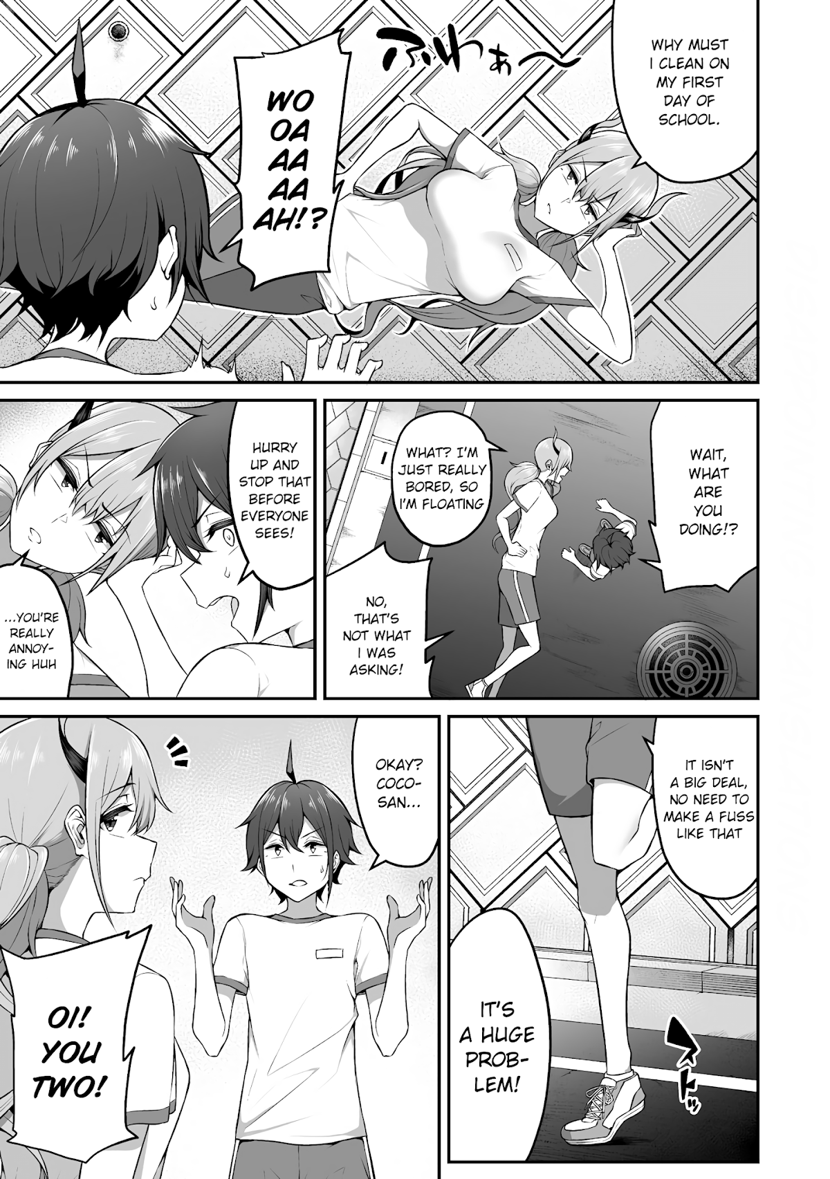 Douyara Boku no Hanayome wa Onna Kishidan na you de. Chapter 4 page 7 - Chapter 4: Female knight, being shameless at school!