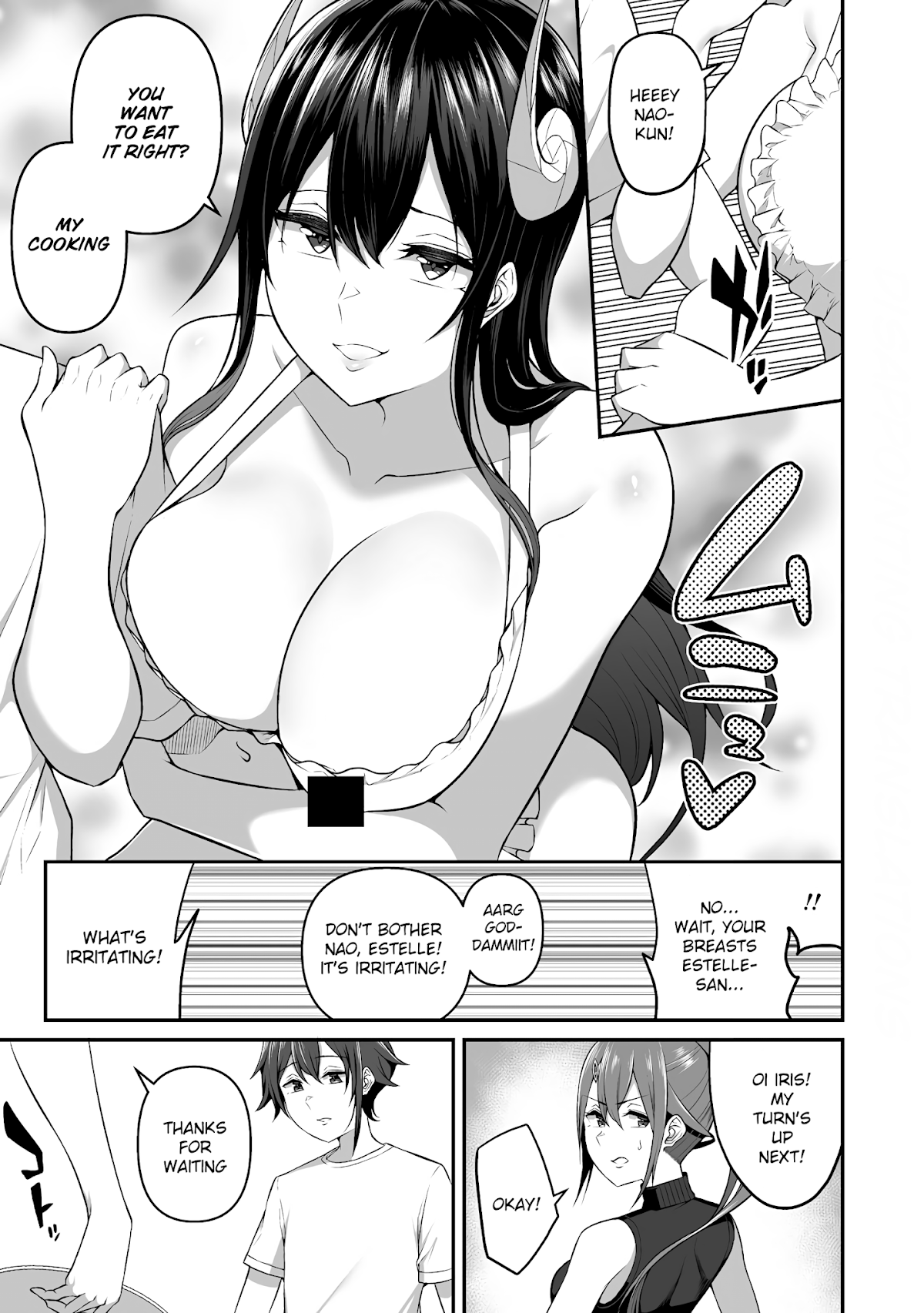 Douyara Boku no Hanayome wa Onna Kishidan na you de. Chapter 5 page 12 - Chapter 5: Lets 〇〇 with cooking!