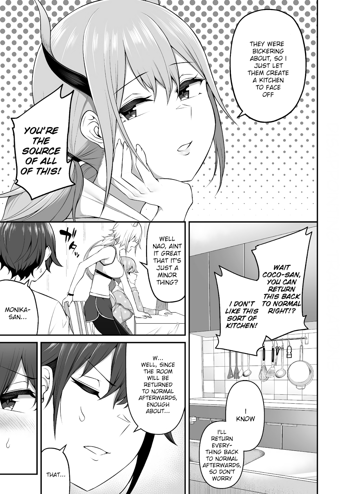 Douyara Boku no Hanayome wa Onna Kishidan na you de. Chapter 5 page 4 - Chapter 5: Lets 〇〇 with cooking!