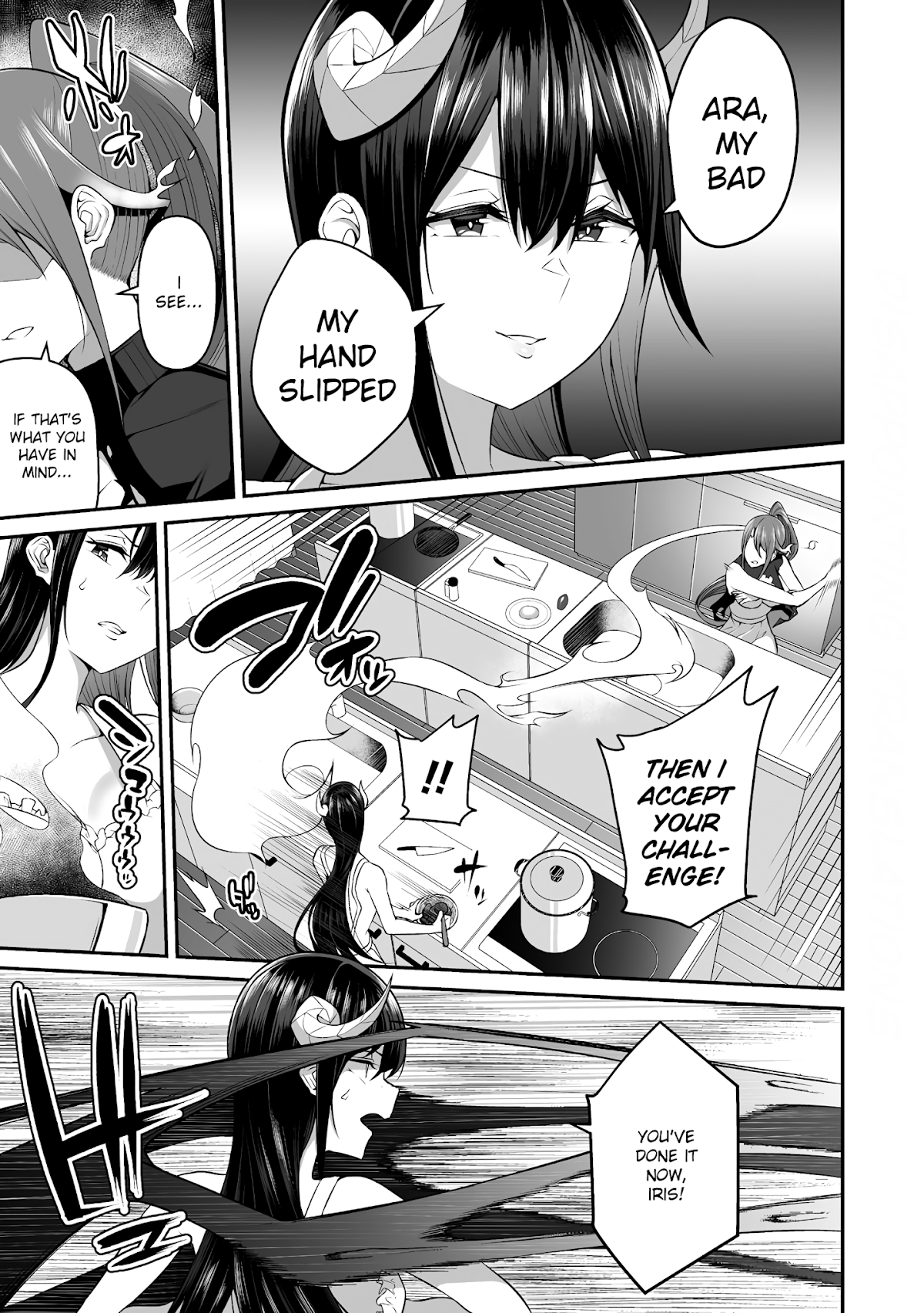 Douyara Boku no Hanayome wa Onna Kishidan na you de. Chapter 5 page 8 - Chapter 5: Lets 〇〇 with cooking!