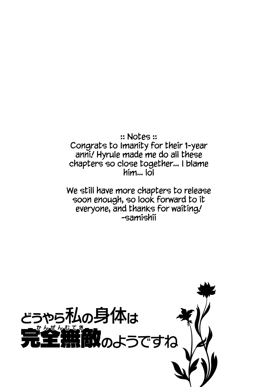 Douyara Watashi No Karada Wa Kanzen Muteki No You Desu Ne Chapter 10 page 30 - Chapter 10