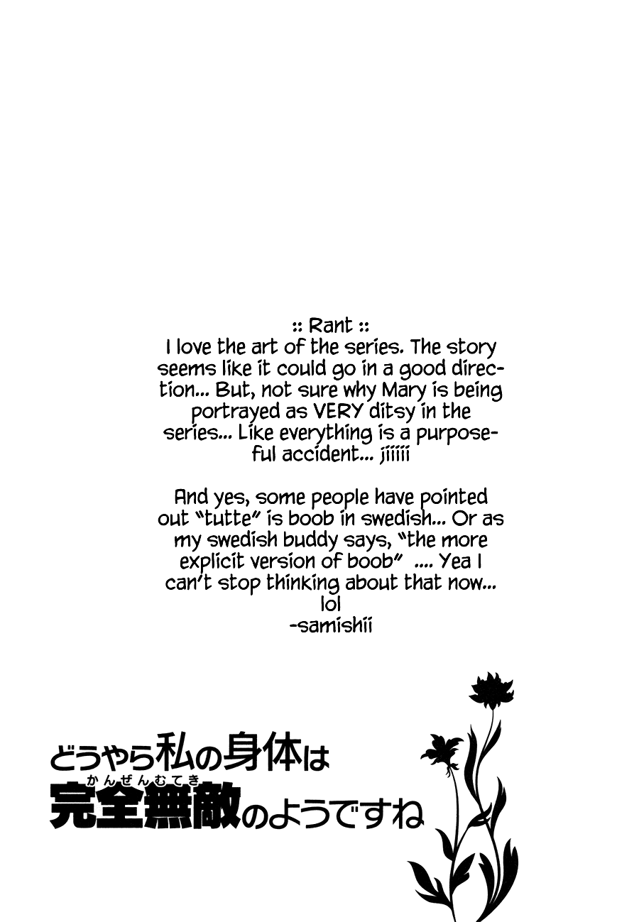 Douyara Watashi No Karada Wa Kanzen Muteki No You Desu Ne Chapter 11 page 29 - Chapter 11