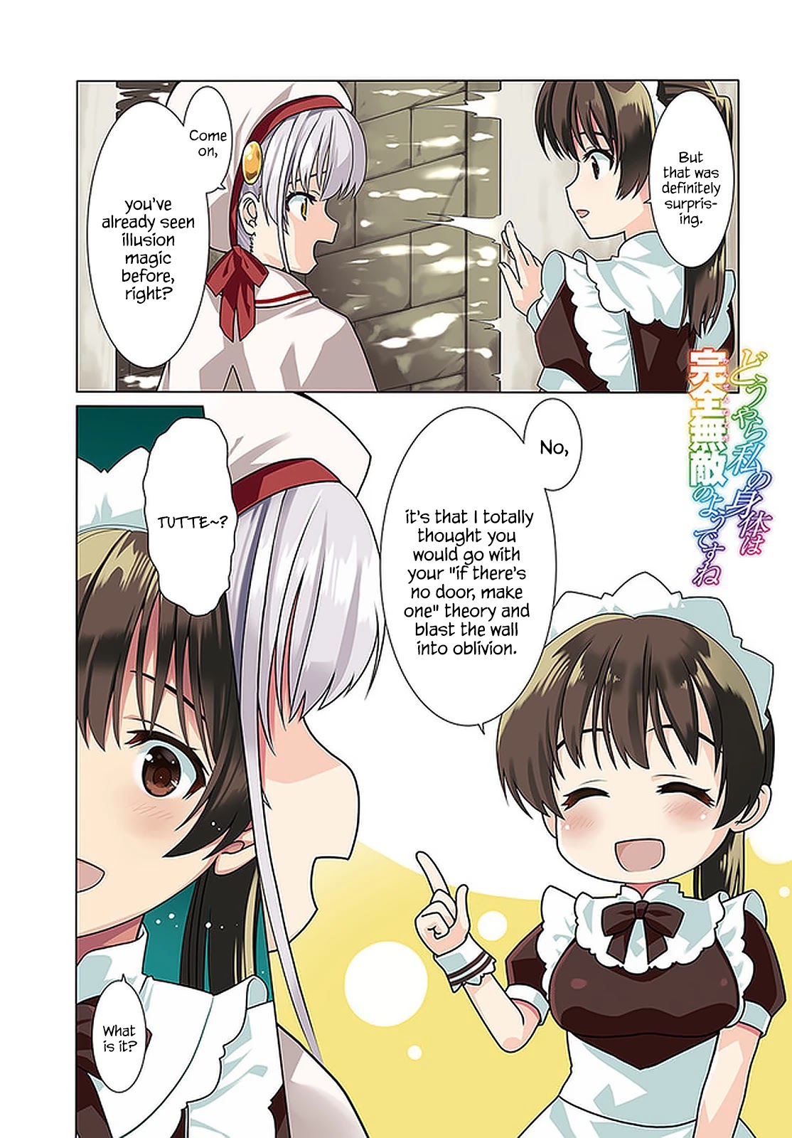 Douyara Watashi No Karada Wa Kanzen Muteki No You Desu Ne Chapter 31 page 2 - Chapter 31