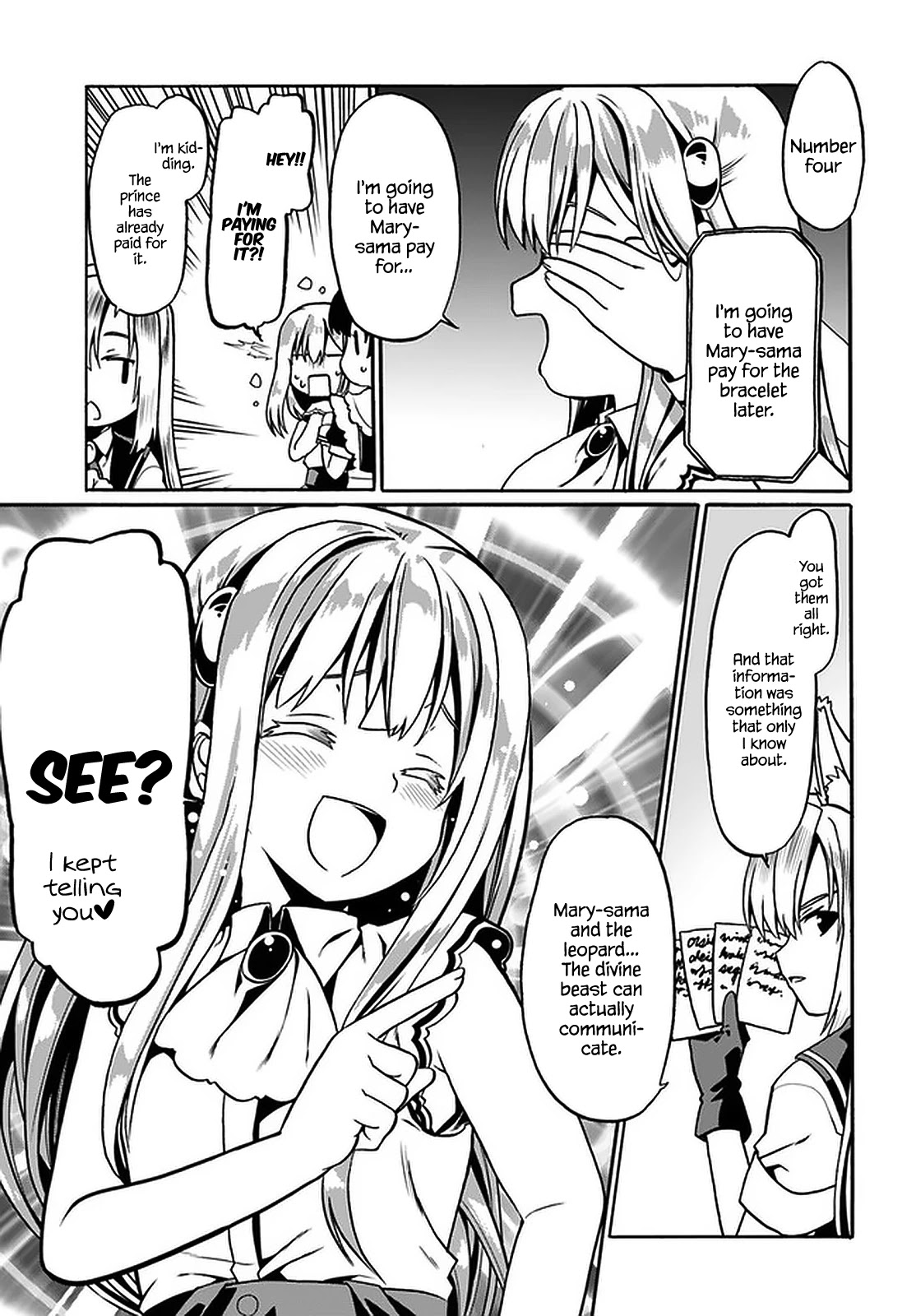 Douyara Watashi No Karada Wa Kanzen Muteki No You Desu Ne Chapter 33 page 6 - Chapter 33