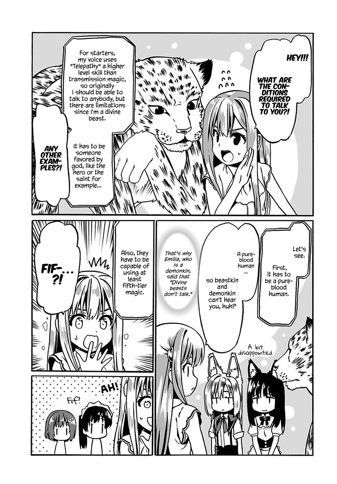 Douyara Watashi No Karada Wa Kanzen Muteki No You Desu Ne Chapter 33 page 8 - Chapter 33