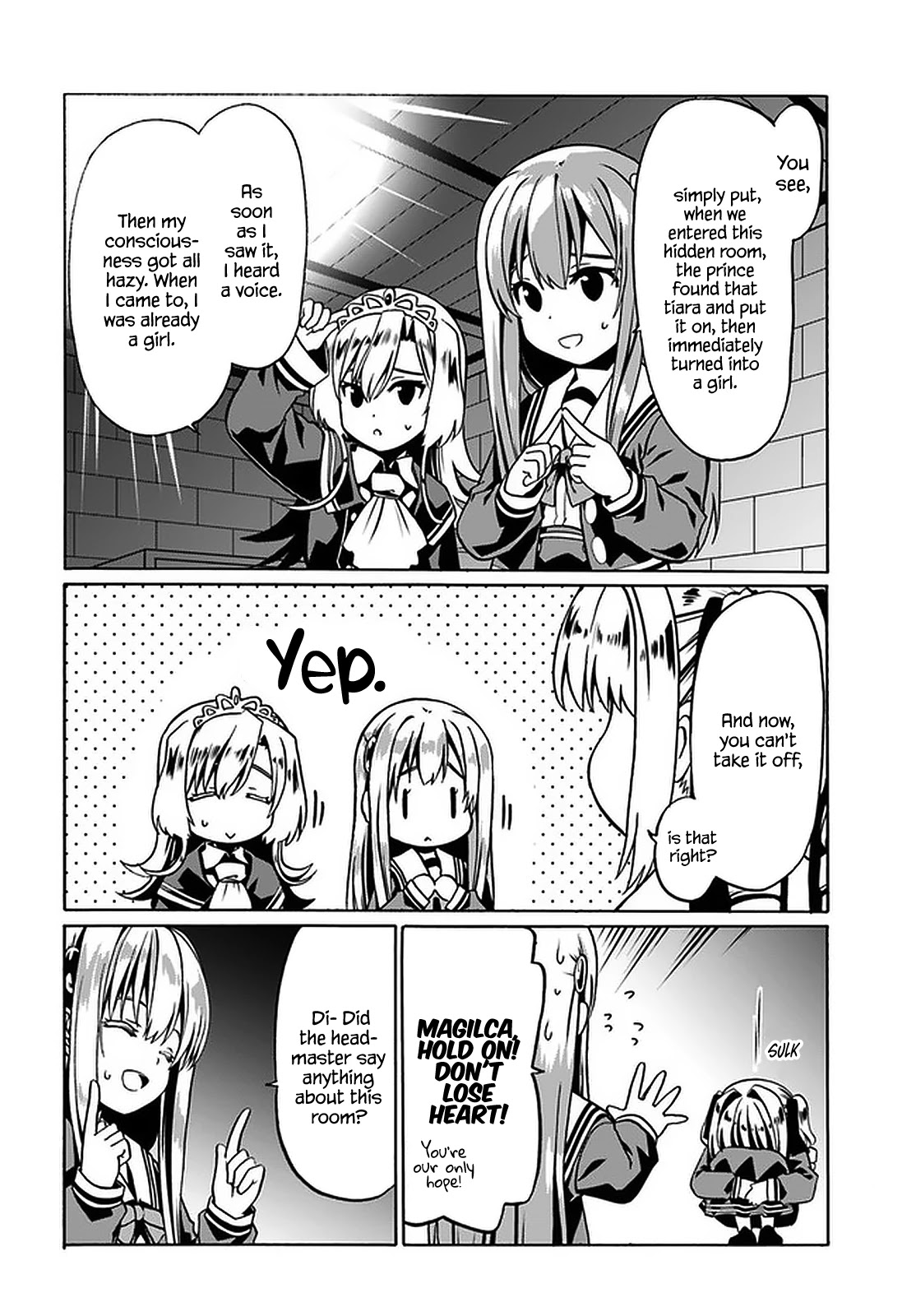 Douyara Watashi No Karada Wa Kanzen Muteki No You Desu Ne Chapter 38 page 3 - Chapter 38