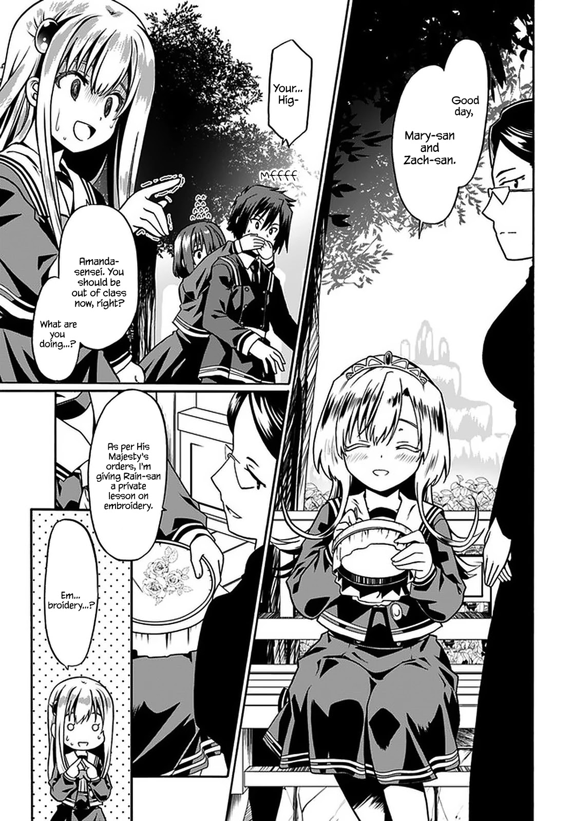 Douyara Watashi No Karada Wa Kanzen Muteki No You Desu Ne Chapter 39 page 10 - Chapter 39