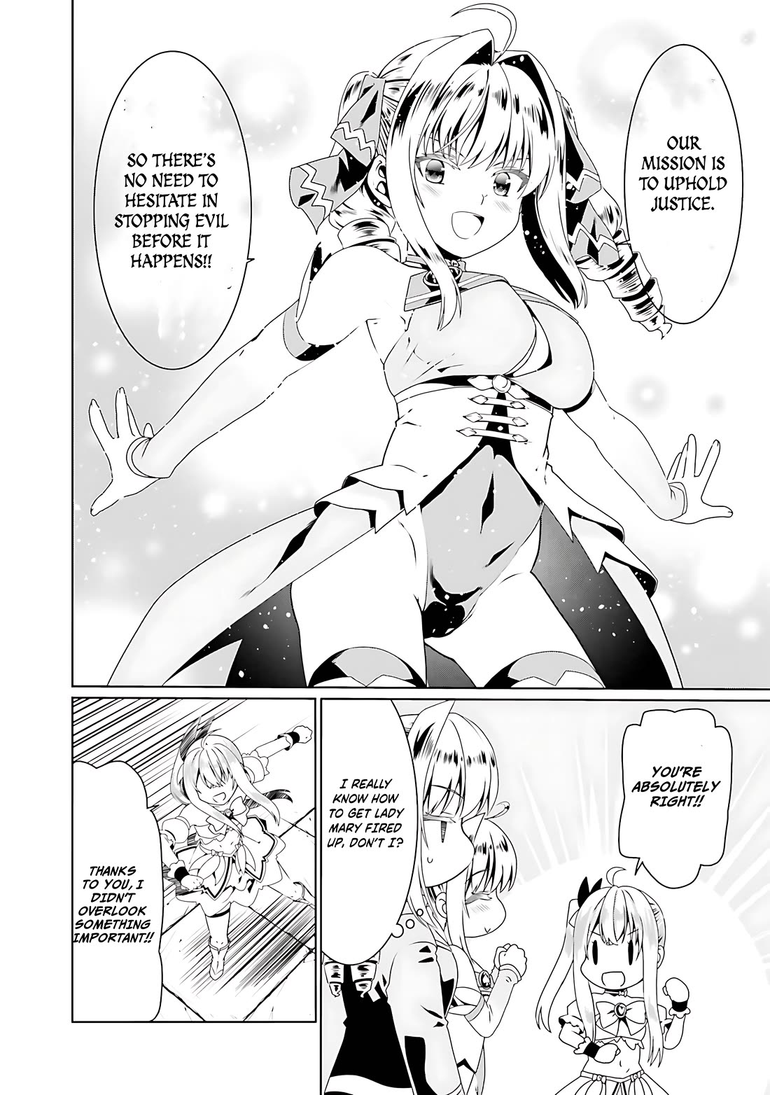 Douyara Watashi No Karada Wa Kanzen Muteki No You Desu Ne Chapter 55 page 23 - Chapter 55
