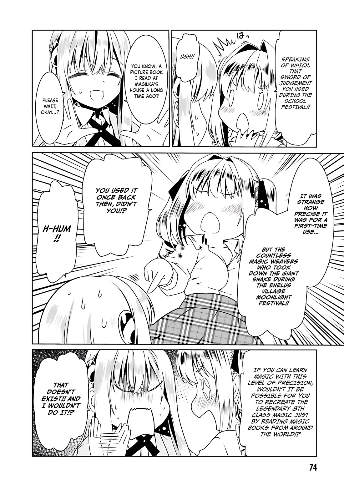 Douyara Watashi No Karada Wa Kanzen Muteki No You Desu Ne Chapter 57 page 21 - Chapter 57