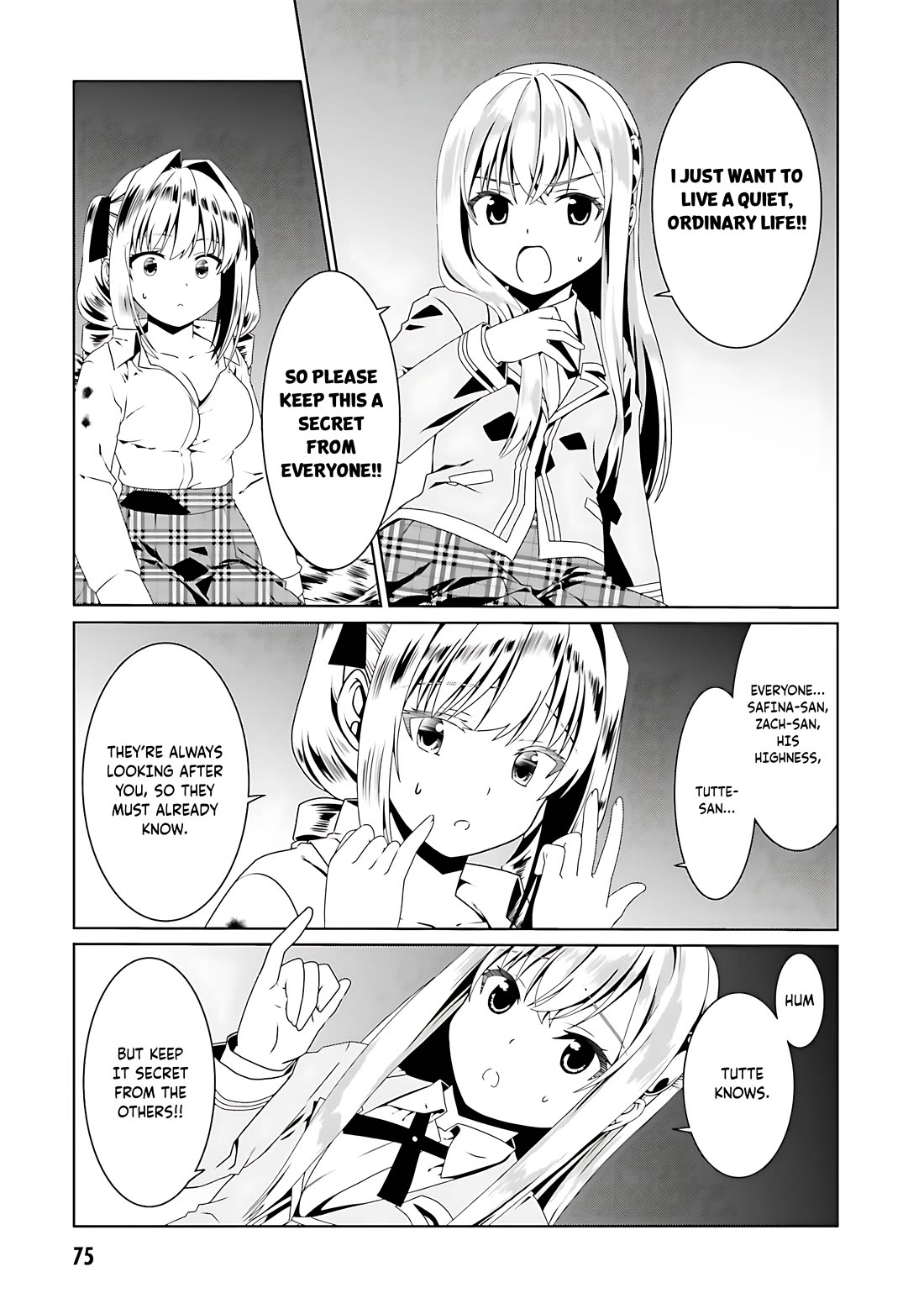 Douyara Watashi No Karada Wa Kanzen Muteki No You Desu Ne Chapter 57 page 22 - Chapter 57