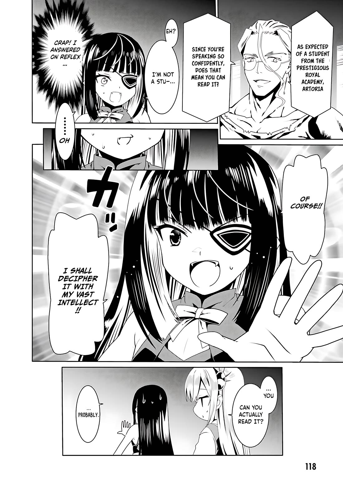 Douyara Watashi No Karada Wa Kanzen Muteki No You Desu Ne Chapter 59 page 11 - Chapter 59