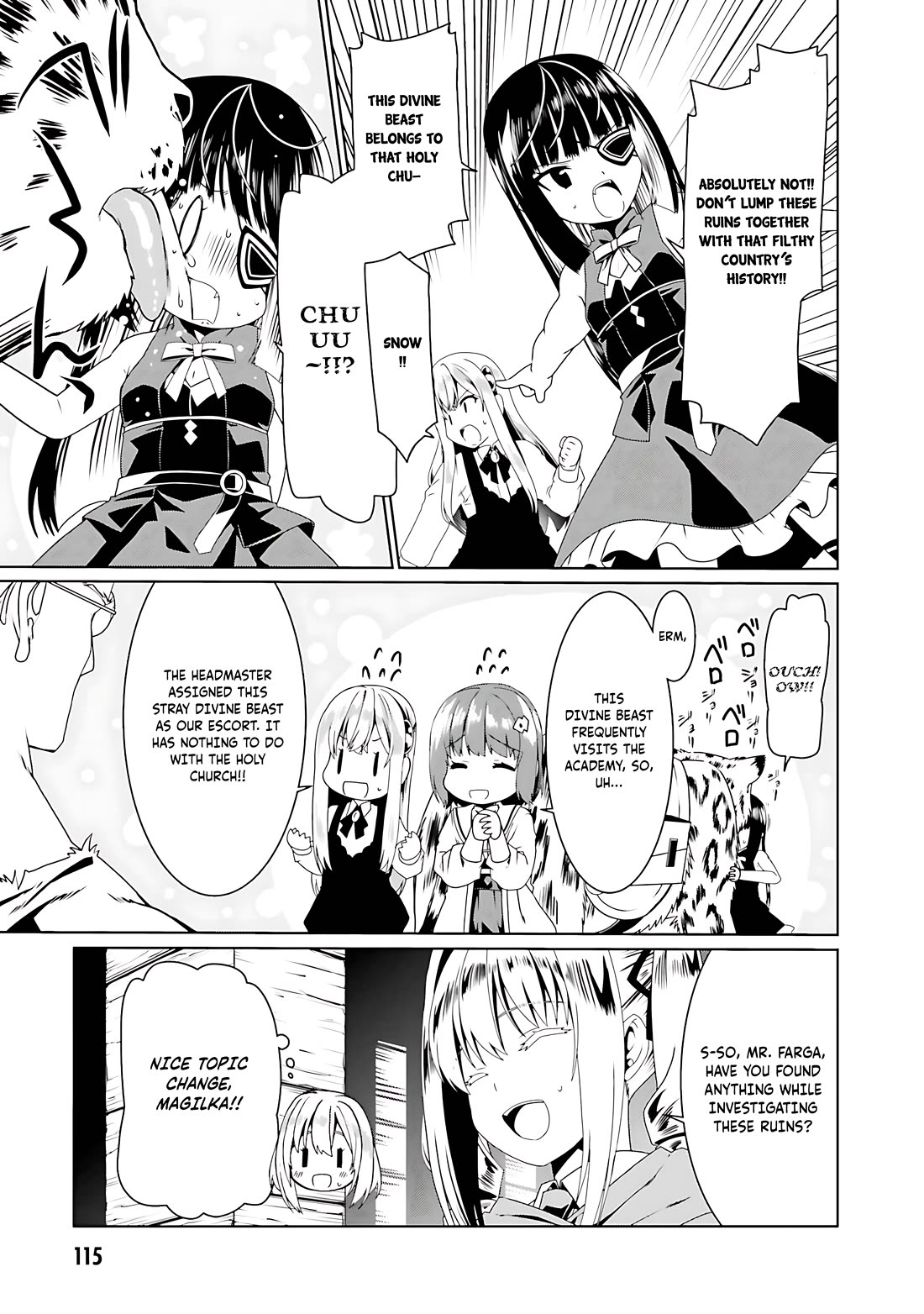 Douyara Watashi No Karada Wa Kanzen Muteki No You Desu Ne Chapter 59 page 8 - Chapter 59