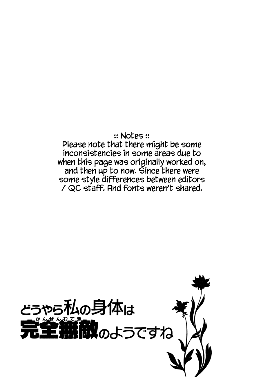 Douyara Watashi No Karada Wa Kanzen Muteki No You Desu Ne Chapter 7 page 31 - Chapter 7