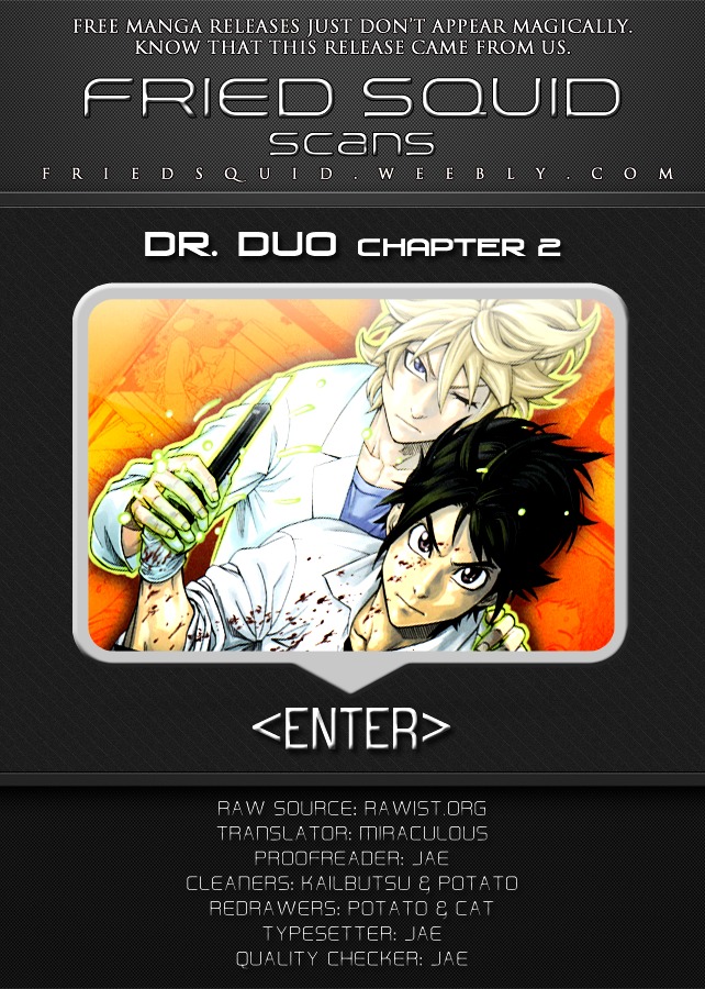 Dr. Duo Chapter 2 page 1 - Chapter 2 : "I Believed I Could Do It"