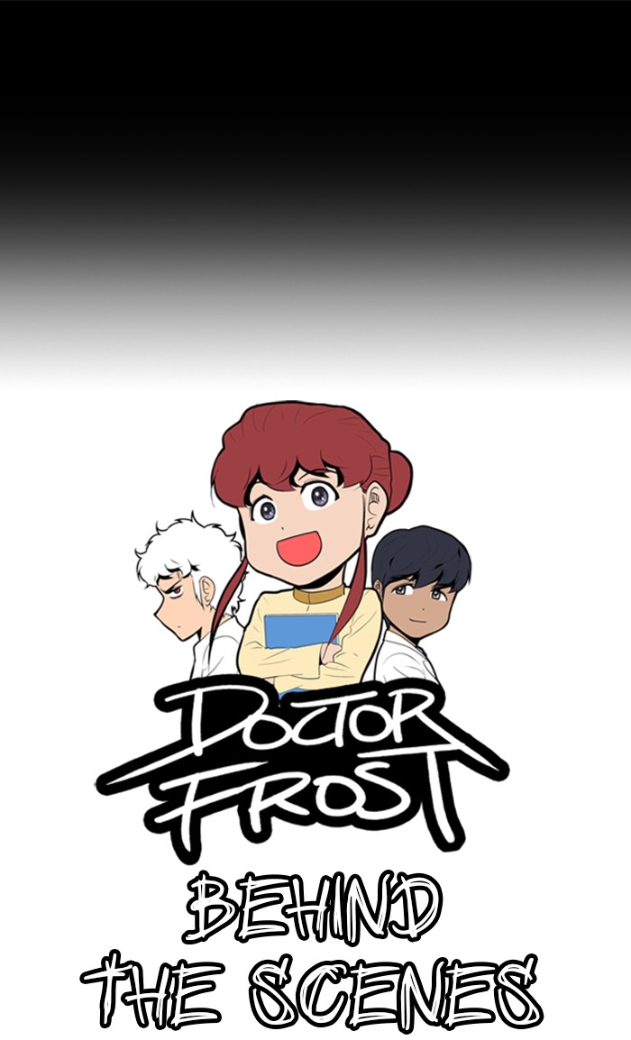 Dr. Frost Chapter 156 page 1 - Chapter 156: Ep. 156 - Behind the Scenes & Episode Commentary (4)