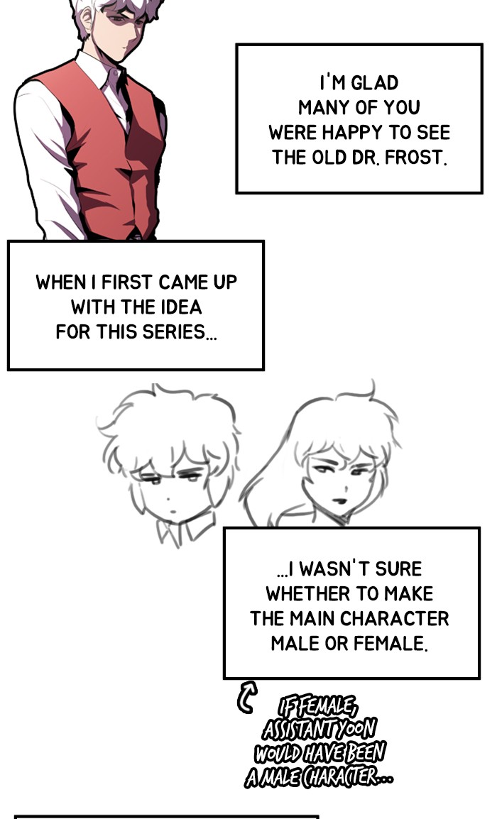 Dr. Frost Chapter 156 page 7 - Chapter 156: Ep. 156 - Behind the Scenes & Episode Commentary (4)
