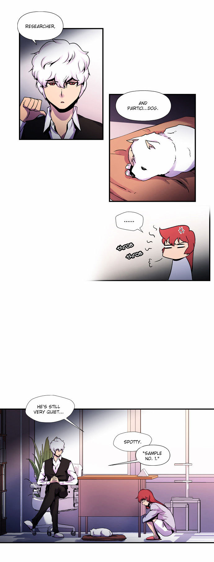 Dr. Frost Chapter 44 page 11 - Chapter 44 : The Psychologist in the White Room and Pavlov's Dog (3)