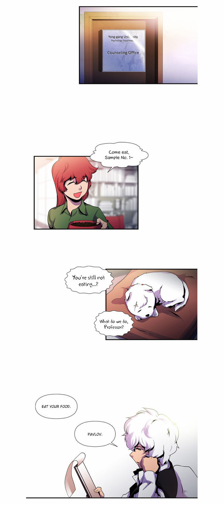 Dr. Frost Chapter 44 page 36 - Chapter 44 : The Psychologist in the White Room and Pavlov's Dog (3)