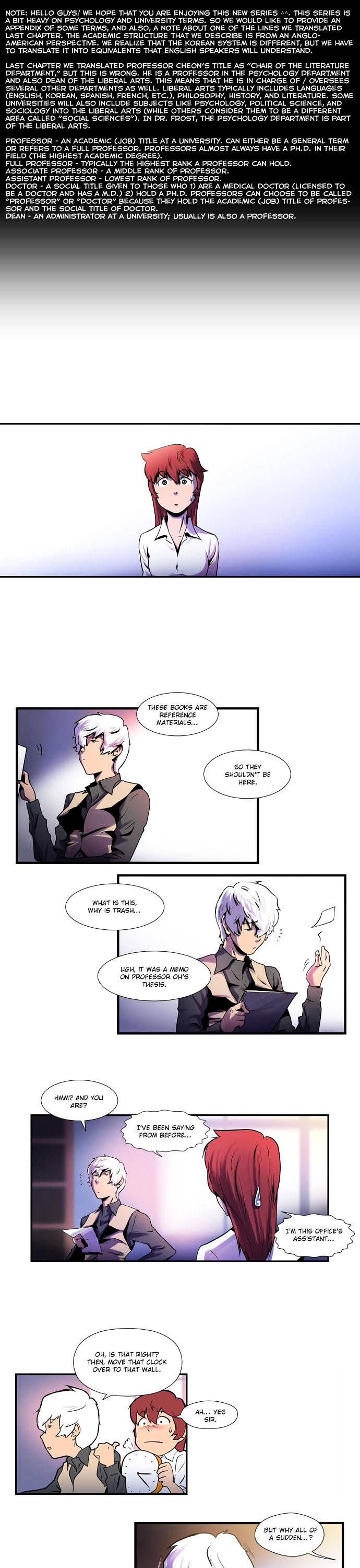 Dr. Frost Chapter 5 page 1 - Chapter 5