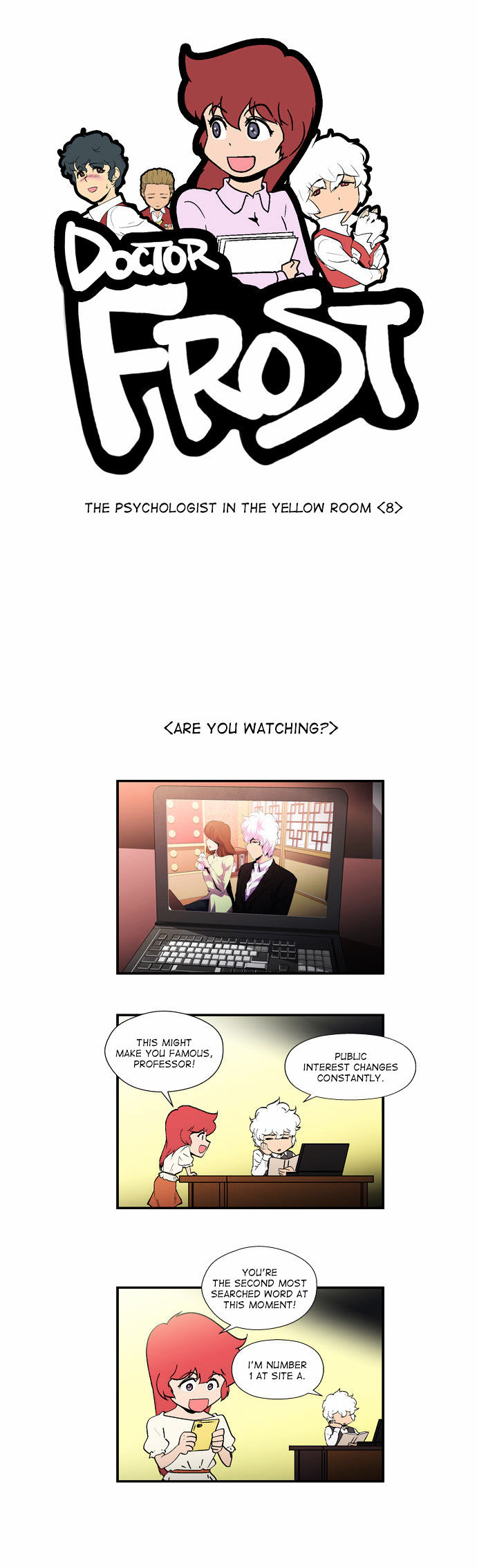 Dr. Frost Chapter 88 page 1 - Chapter 88 : The Psychologist in the Yellow Room (8)
