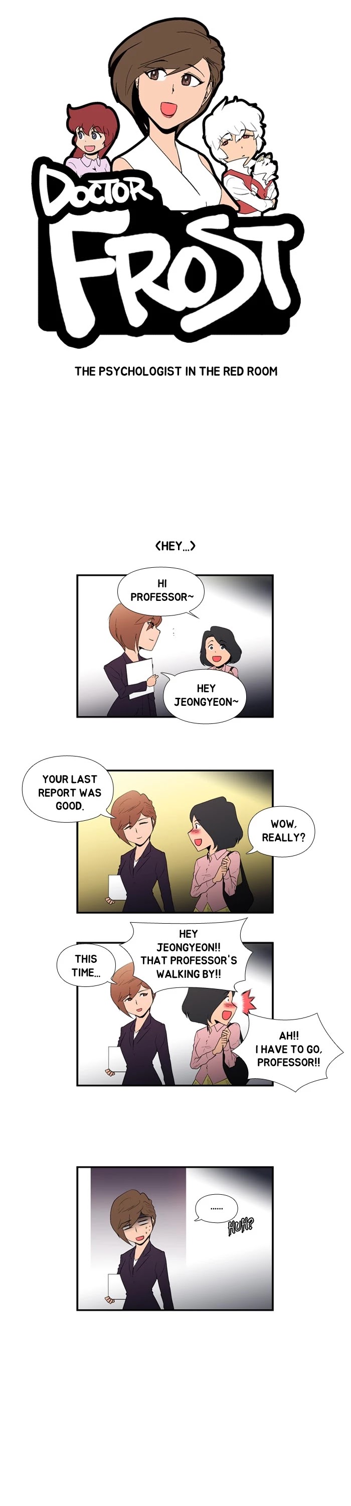 Dr. Frost Chapter 93 page 1 - Chapter 93: Ep. 93 - The Psychologist In The Red Room