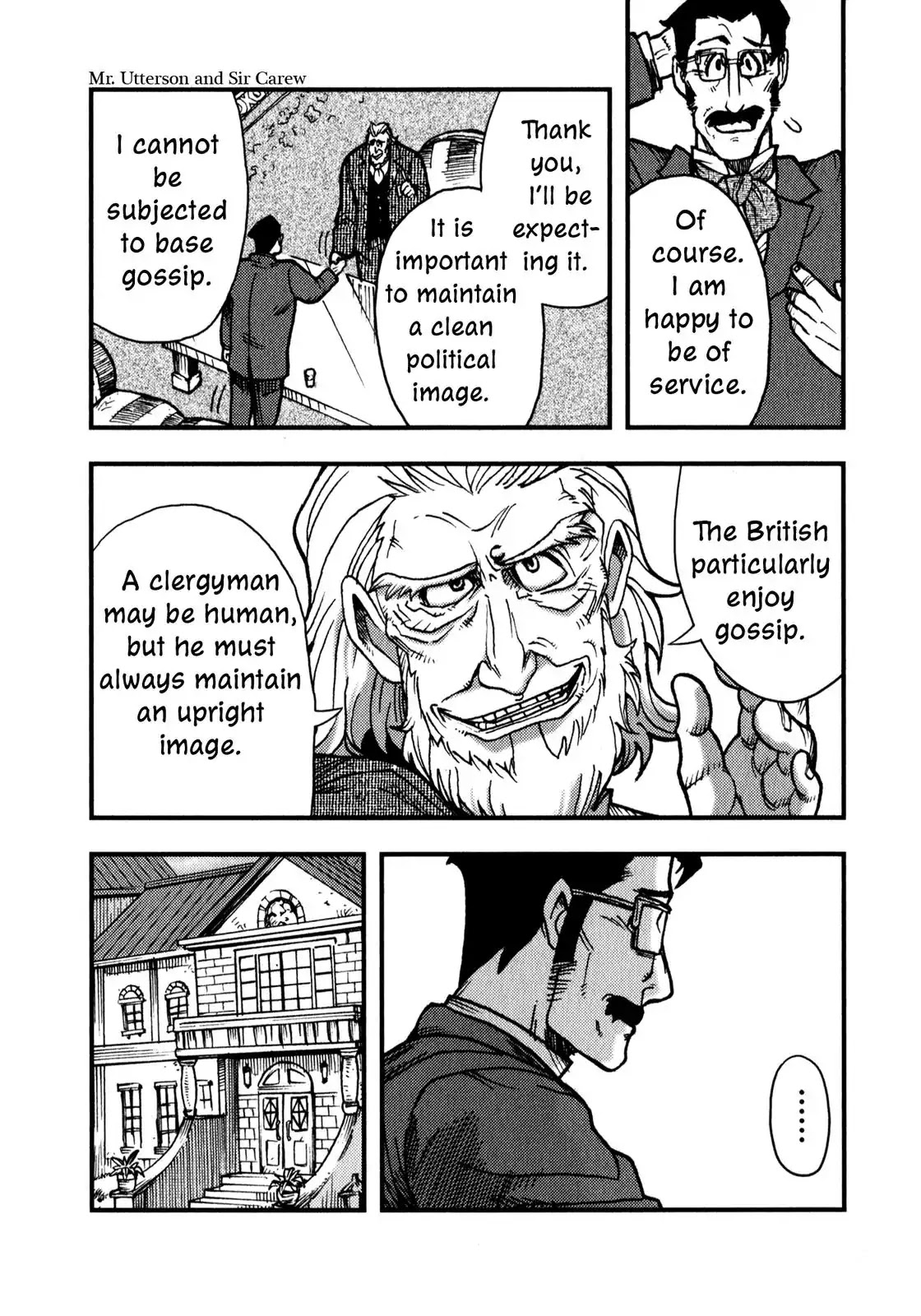 Dr. Jekyll and Mr. Hyde Chapter 2 page 14 - Chapter 2: Mr. Utterson and Sir Carew