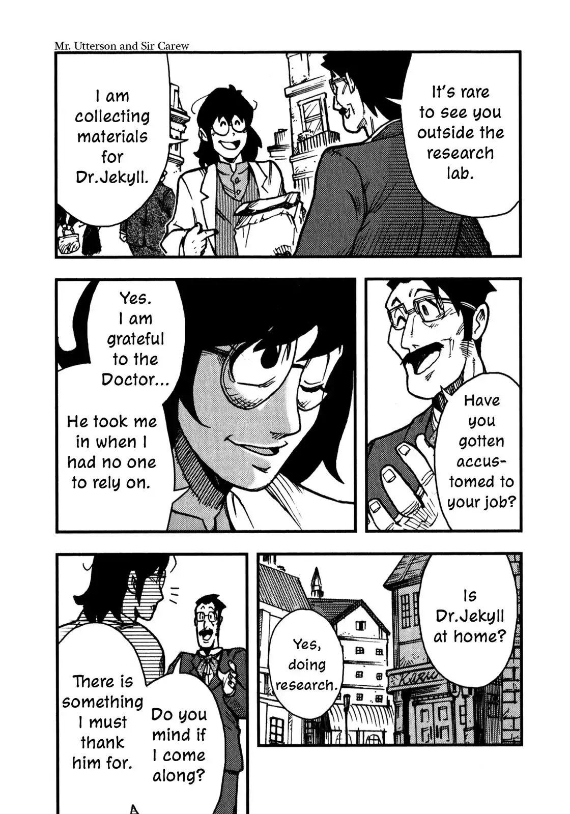 Dr. Jekyll and Mr. Hyde Chapter 2 page 16 - Chapter 2: Mr. Utterson and Sir Carew