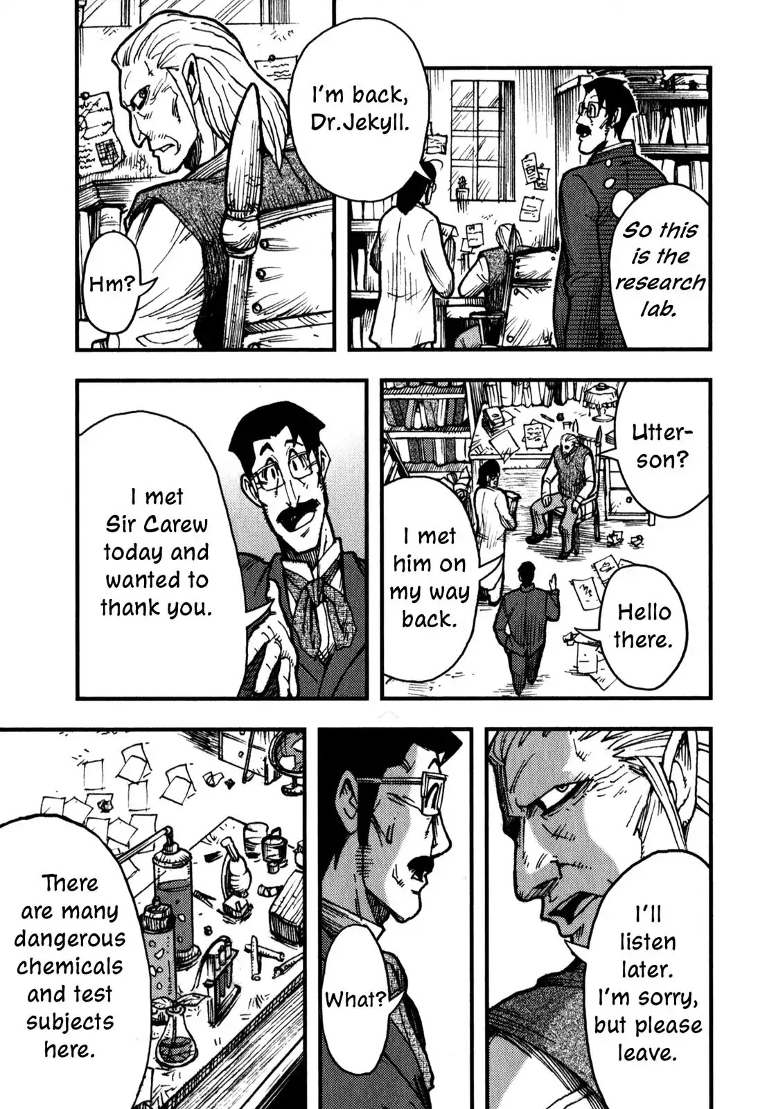 Dr. Jekyll and Mr. Hyde Chapter 2 page 20 - Chapter 2: Mr. Utterson and Sir Carew