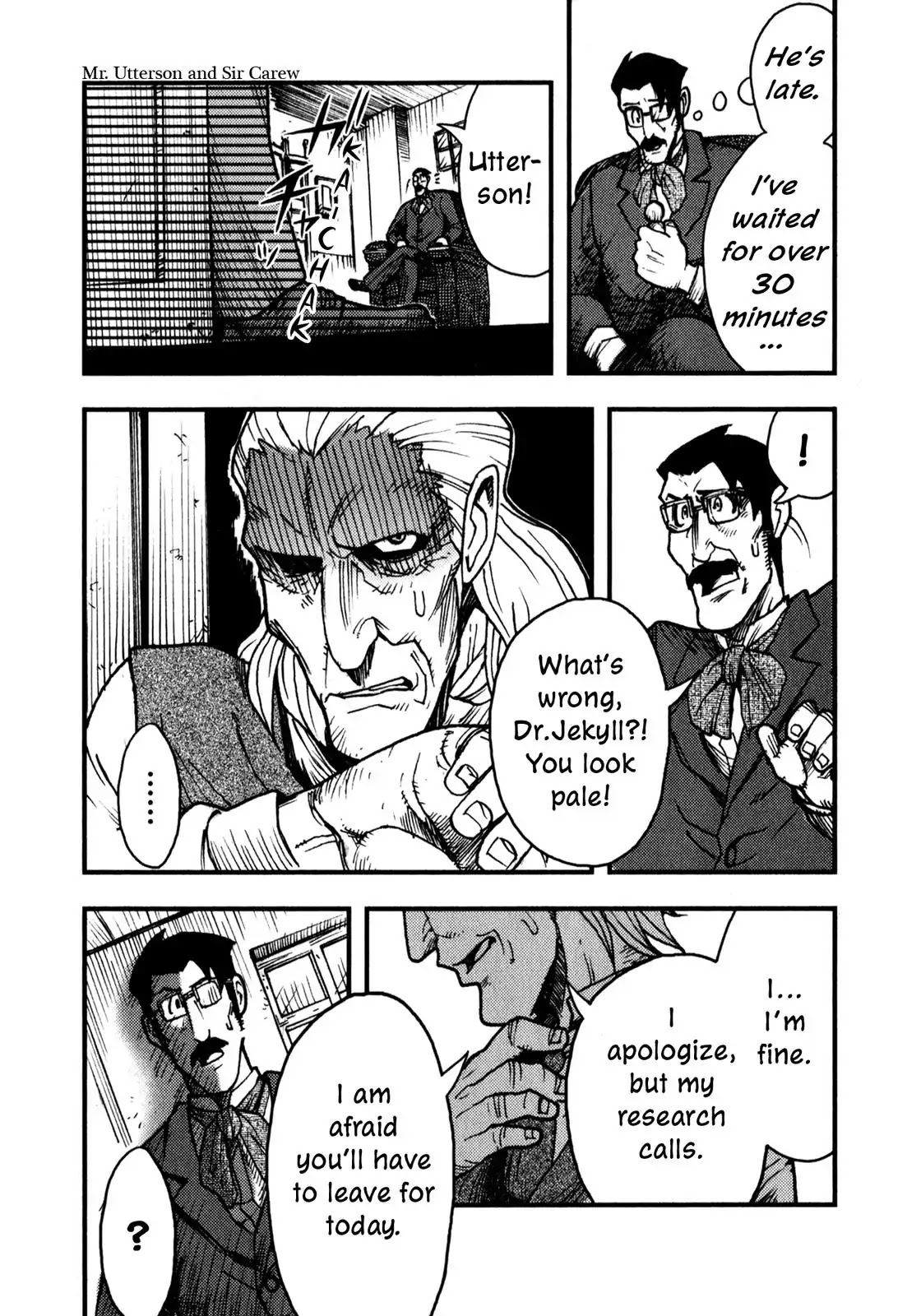 Dr. Jekyll and Mr. Hyde Chapter 2 page 22 - Chapter 2: Mr. Utterson and Sir Carew