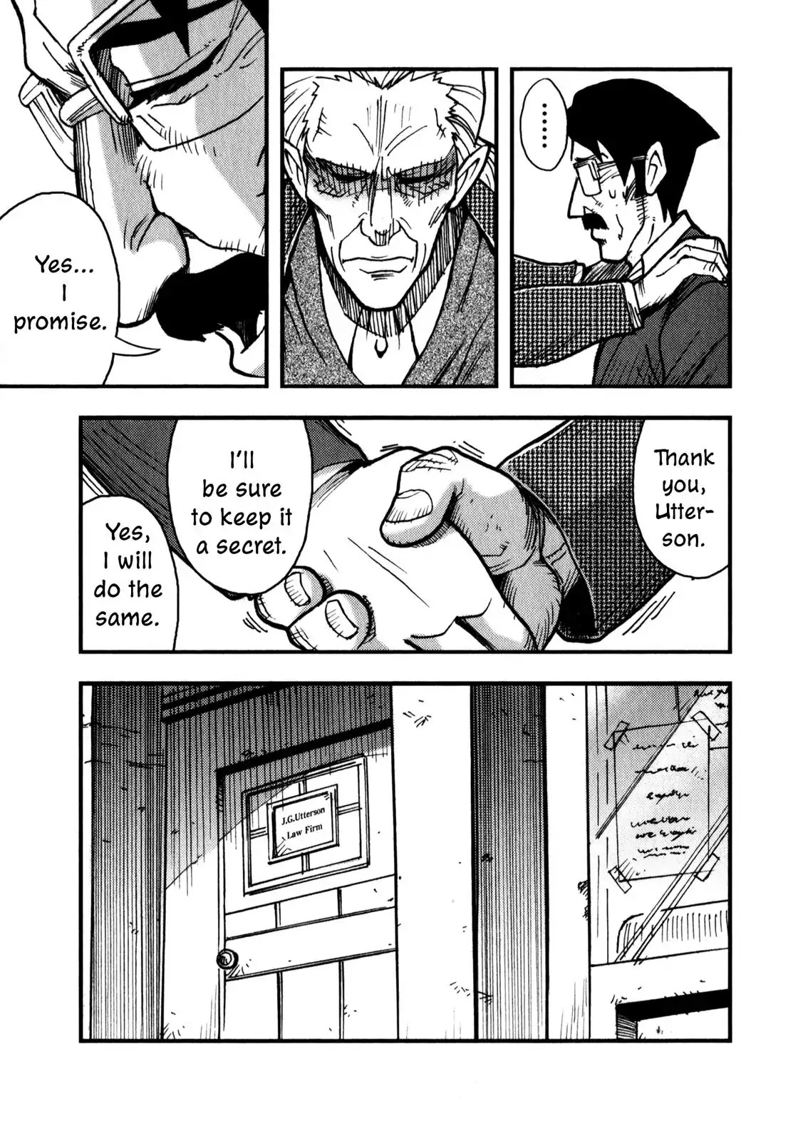 Dr. Jekyll and Mr. Hyde Chapter 3 page 13 - Chapter 3: Dr. Lanyon and Mr. Utterson