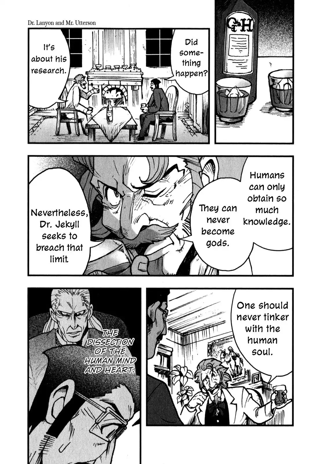Dr. Jekyll and Mr. Hyde Chapter 3 page 3 - Chapter 3: Dr. Lanyon and Mr. Utterson
