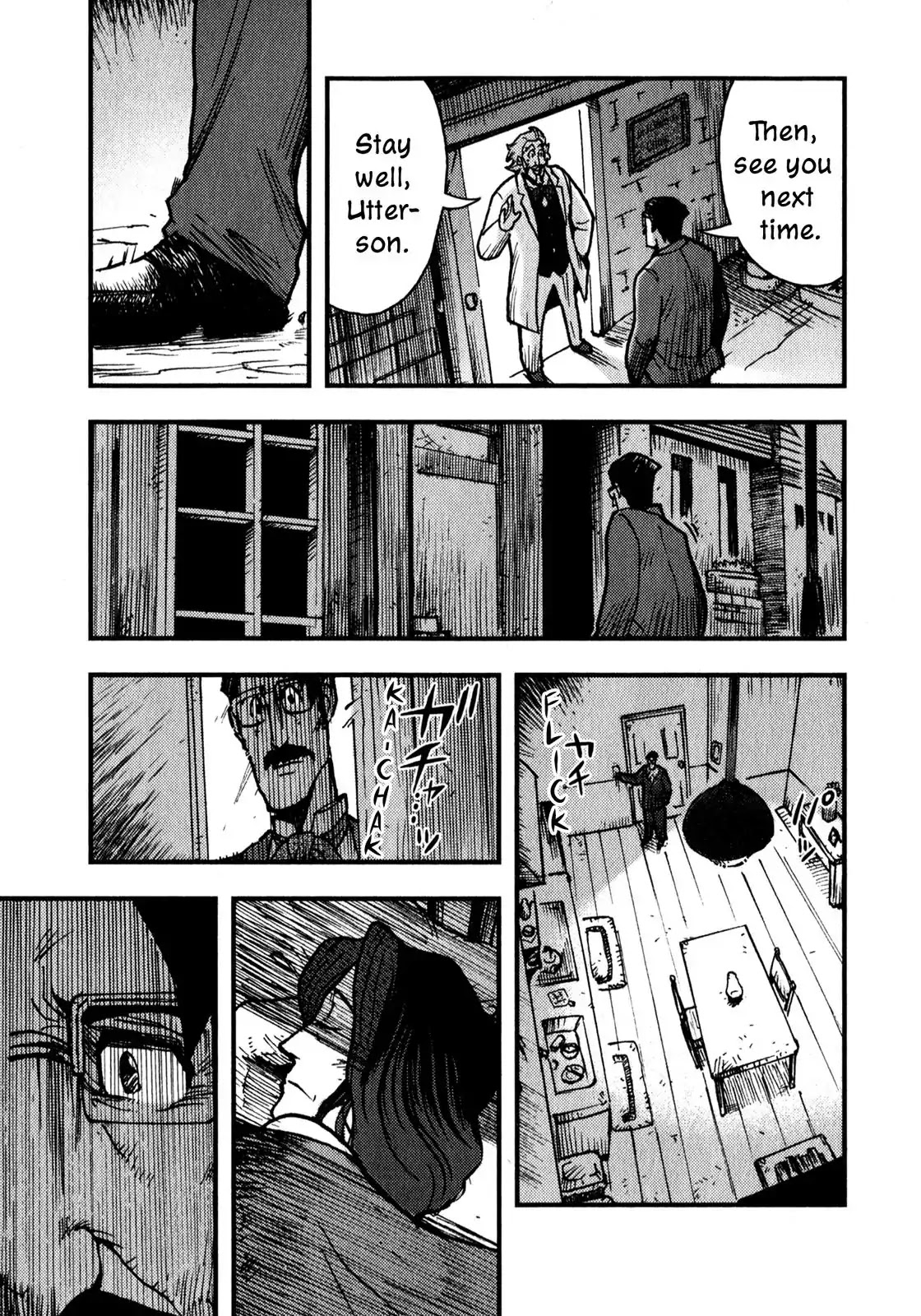 Dr. Jekyll and Mr. Hyde Chapter 3 page 5 - Chapter 3: Dr. Lanyon and Mr. Utterson