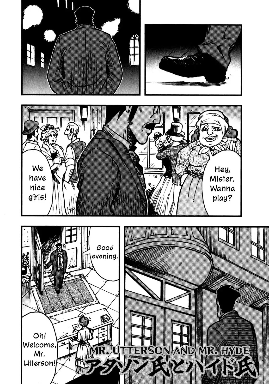 Dr. Jekyll and Mr. Hyde Chapter 4 page 1 - Chapter 4: Mr. Utterson and Mr. Hyde