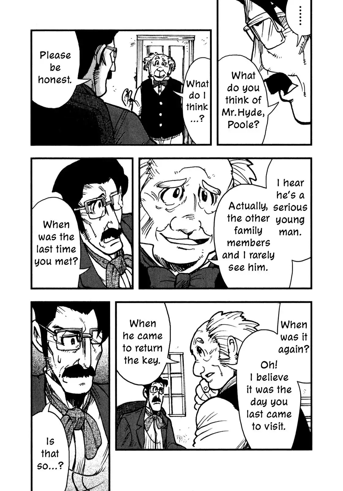 Dr. Jekyll and Mr. Hyde Chapter 4 page 19 - Chapter 4: Mr. Utterson and Mr. Hyde