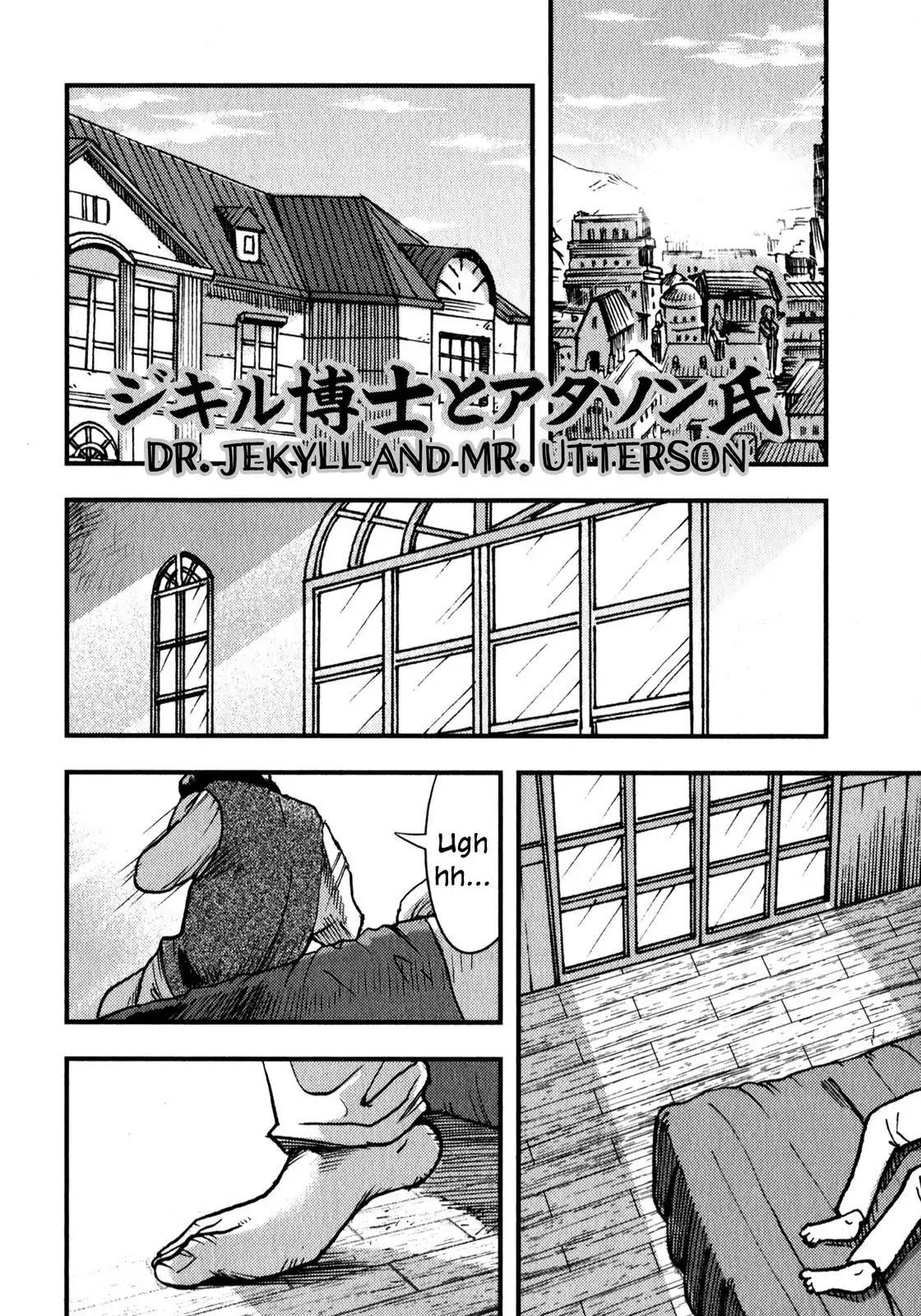 Dr. Jekyll and Mr. Hyde Chapter 7 page 1 - Chapter 7: Dr. Jekyll and Mr. Utterson [END]
