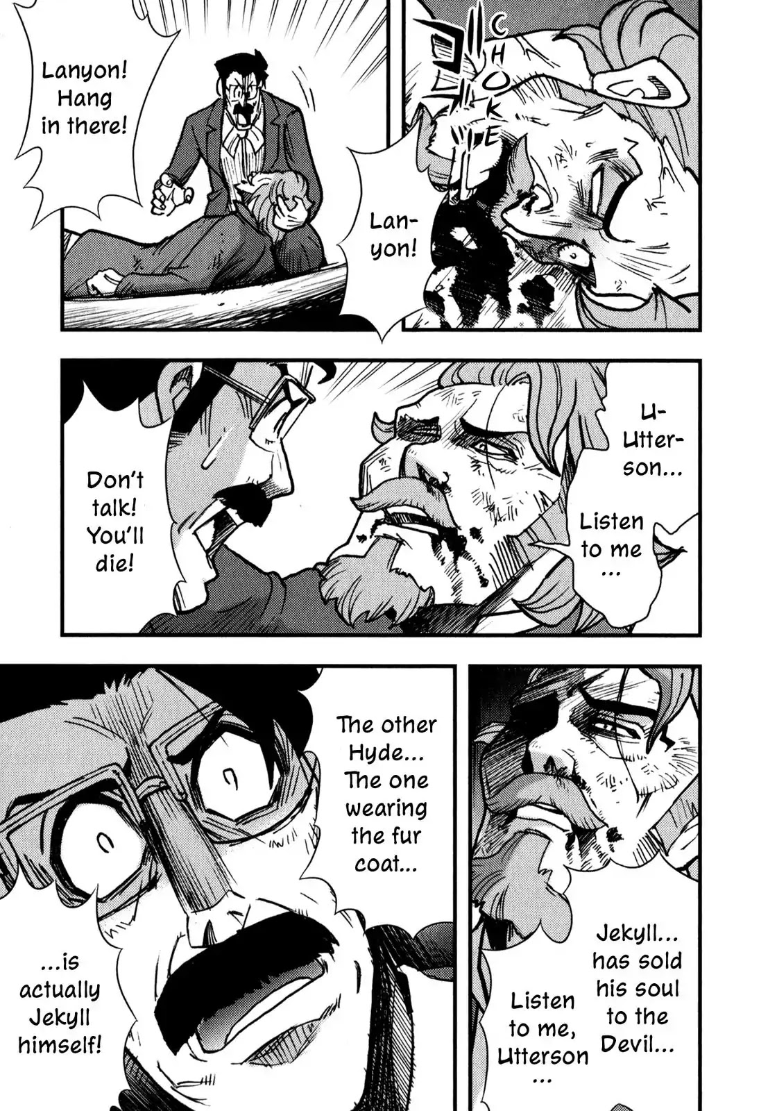 Dr. Jekyll and Mr. Hyde Chapter 7 page 12 - Chapter 7: Dr. Jekyll and Mr. Utterson [END]