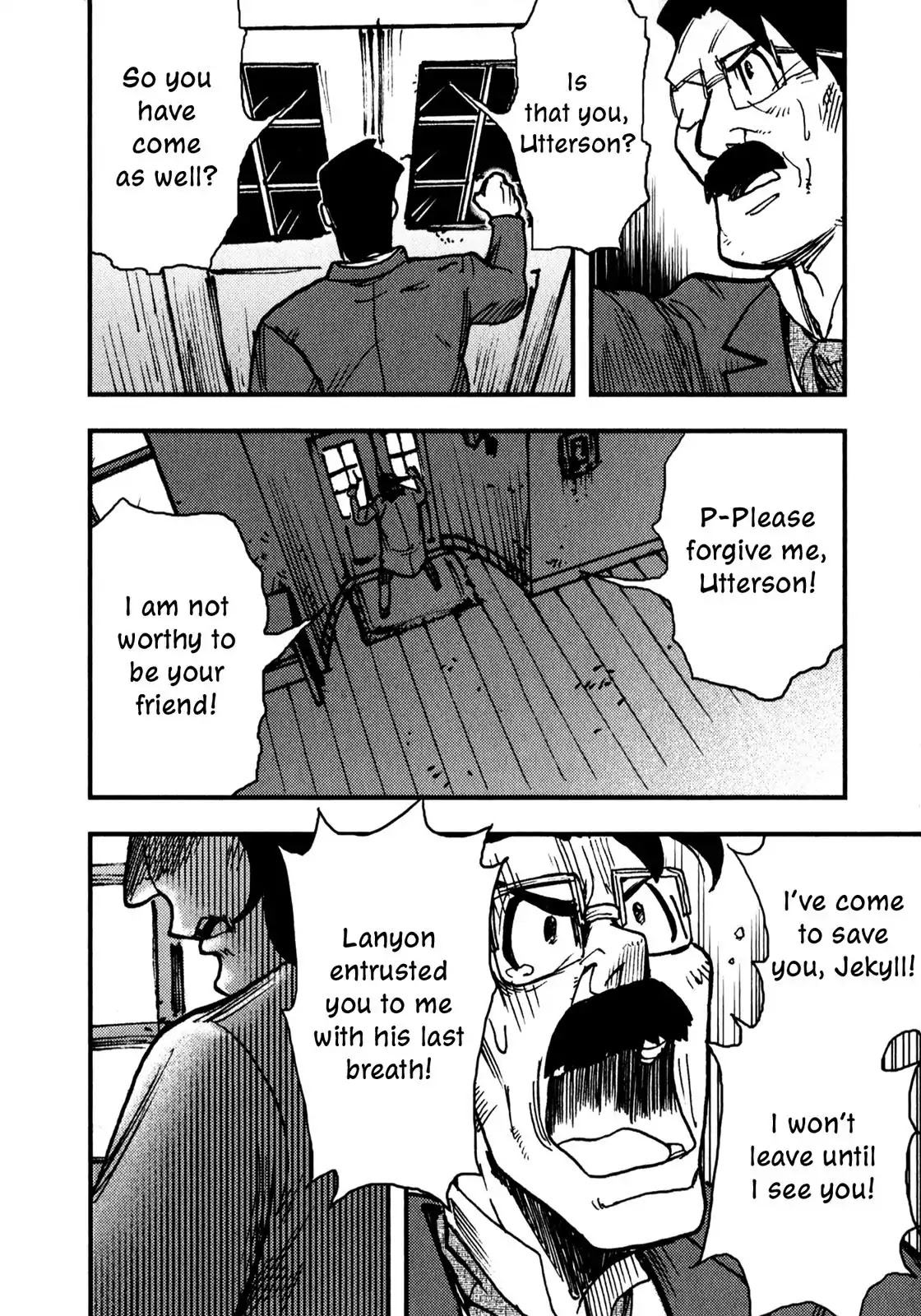Dr. Jekyll and Mr. Hyde Chapter 7 page 17 - Chapter 7: Dr. Jekyll and Mr. Utterson [END]