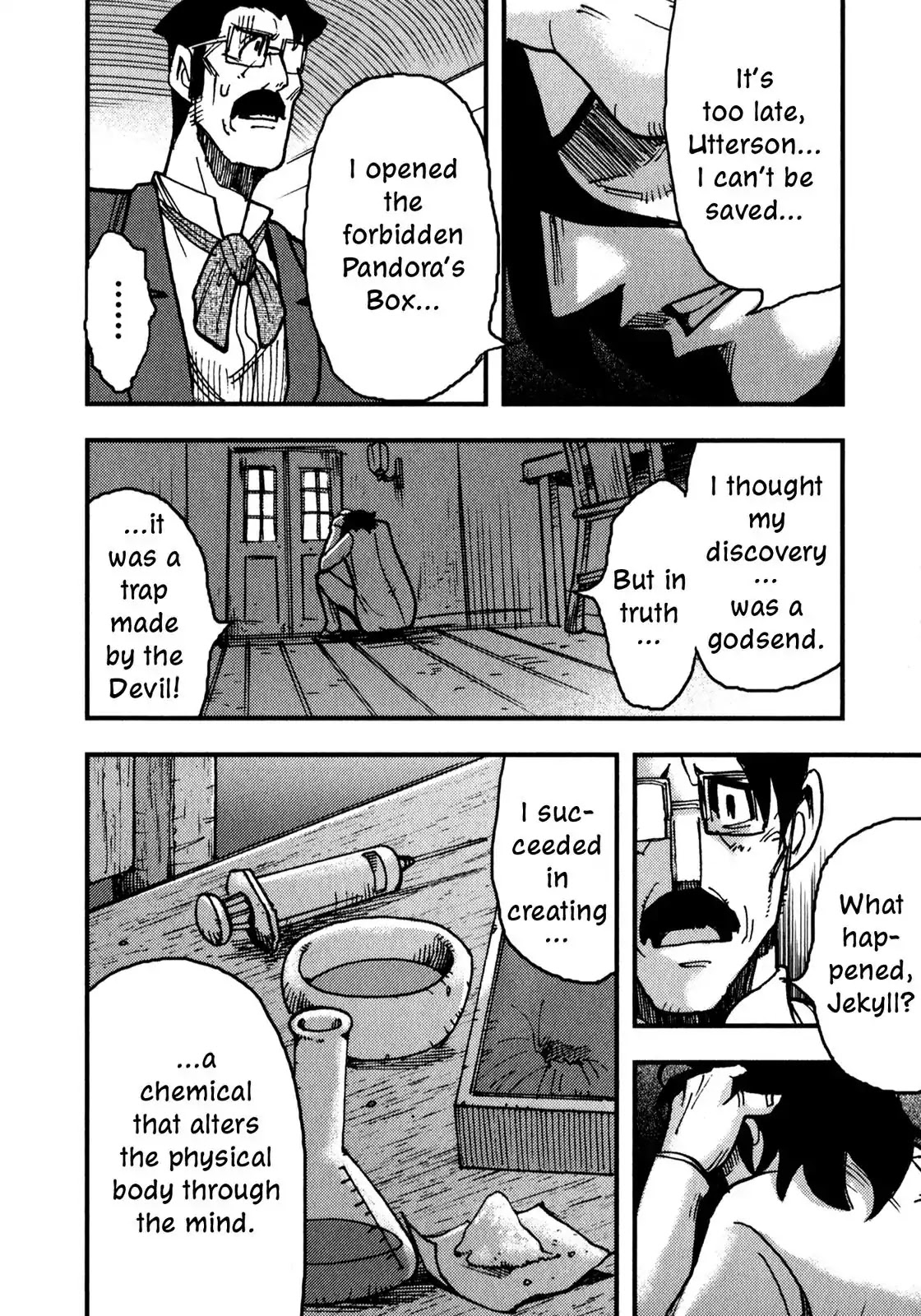 Dr. Jekyll and Mr. Hyde Chapter 7 page 19 - Chapter 7: Dr. Jekyll and Mr. Utterson [END]