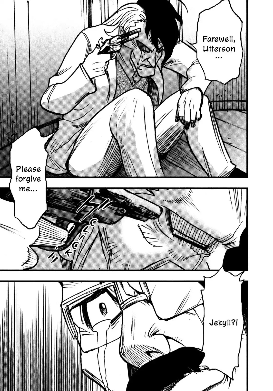 Dr. Jekyll and Mr. Hyde Chapter 7 page 24 - Chapter 7: Dr. Jekyll and Mr. Utterson [END]