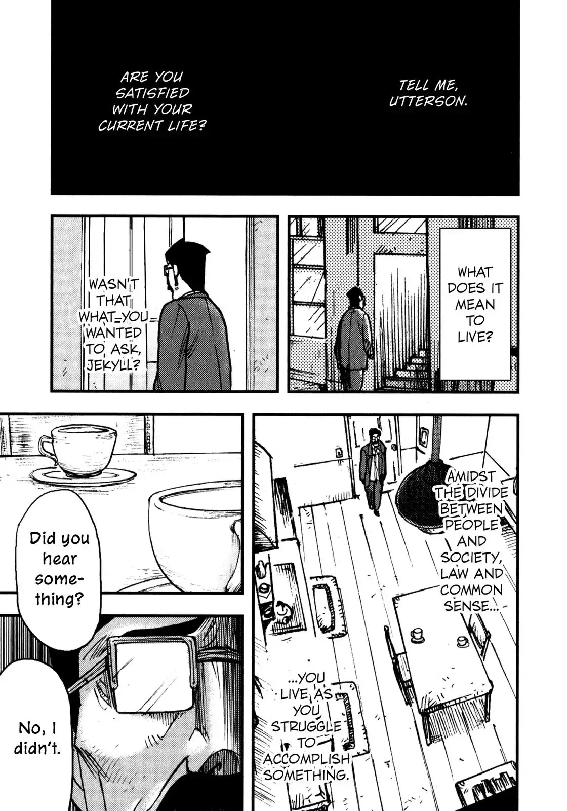 Dr. Jekyll and Mr. Hyde Chapter 7 page 28 - Chapter 7: Dr. Jekyll and Mr. Utterson [END]