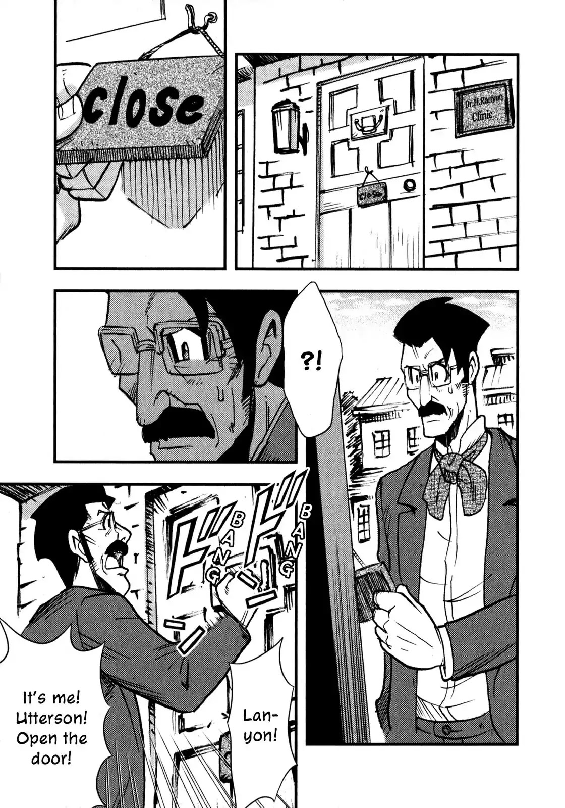 Dr. Jekyll and Mr. Hyde Chapter 7 page 4 - Chapter 7: Dr. Jekyll and Mr. Utterson [END]