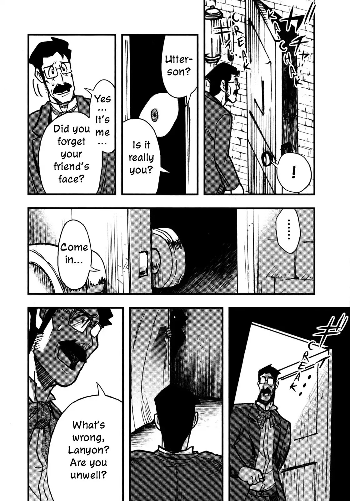 Dr. Jekyll and Mr. Hyde Chapter 7 page 5 - Chapter 7: Dr. Jekyll and Mr. Utterson [END]
