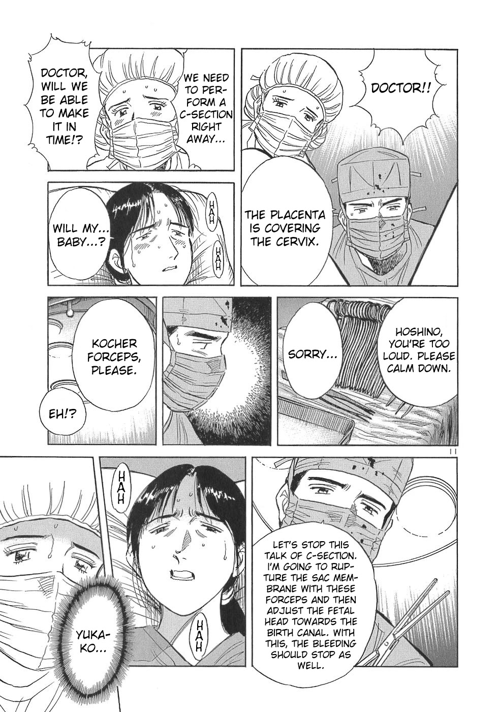 Dr. Koto Shinryoujo Chapter 110 page 11 - Chapter 110: Dr. Koto Rescues